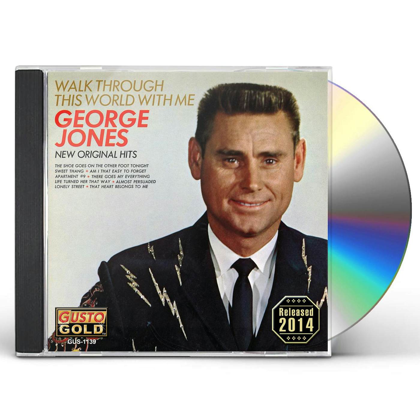 George Jones WALK THROUGH THIS WORLD WITH ME CD