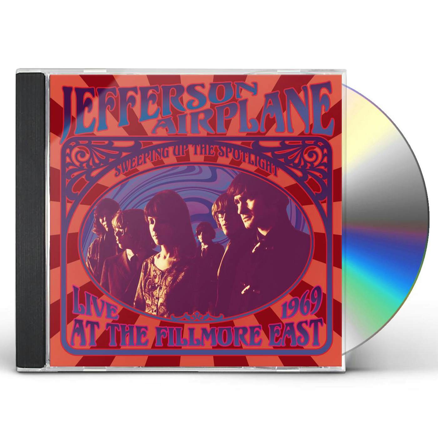 Jefferson Airplane SWEEPING UP THE SPOTLIGHT LIVE AT FILLMORE EAST 69 CD