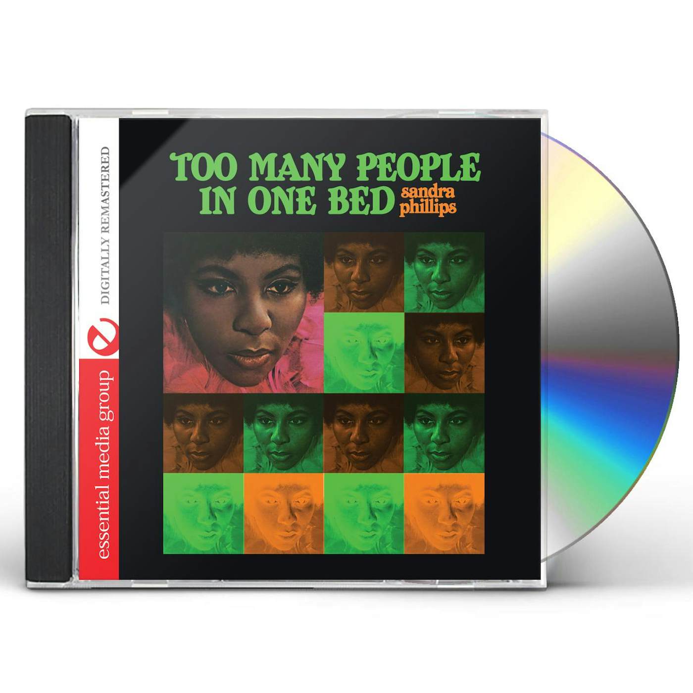 Sandra Phillips TOO MANY PEOPLE IN ONE BED CD