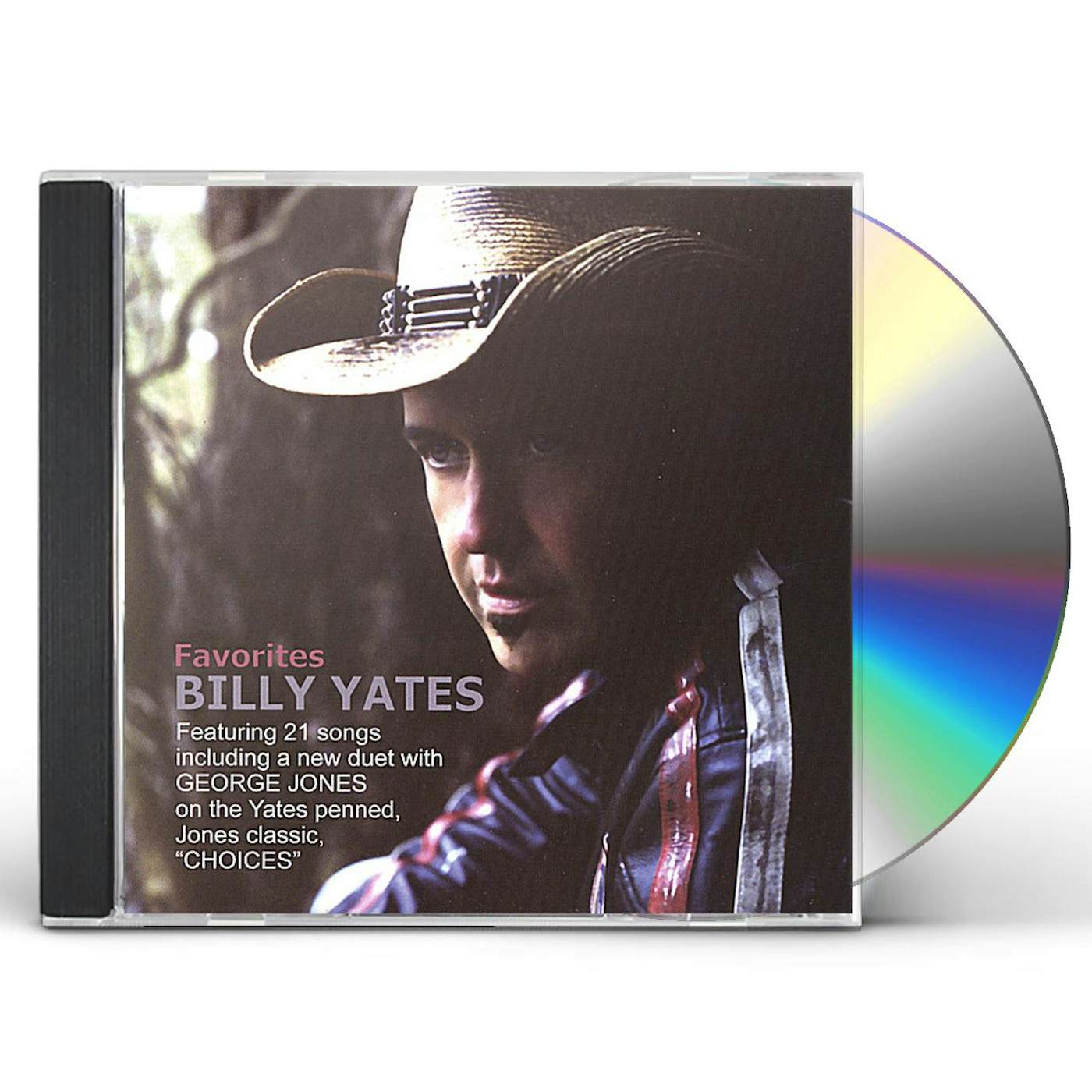 Billy Yates FAVORITES CD