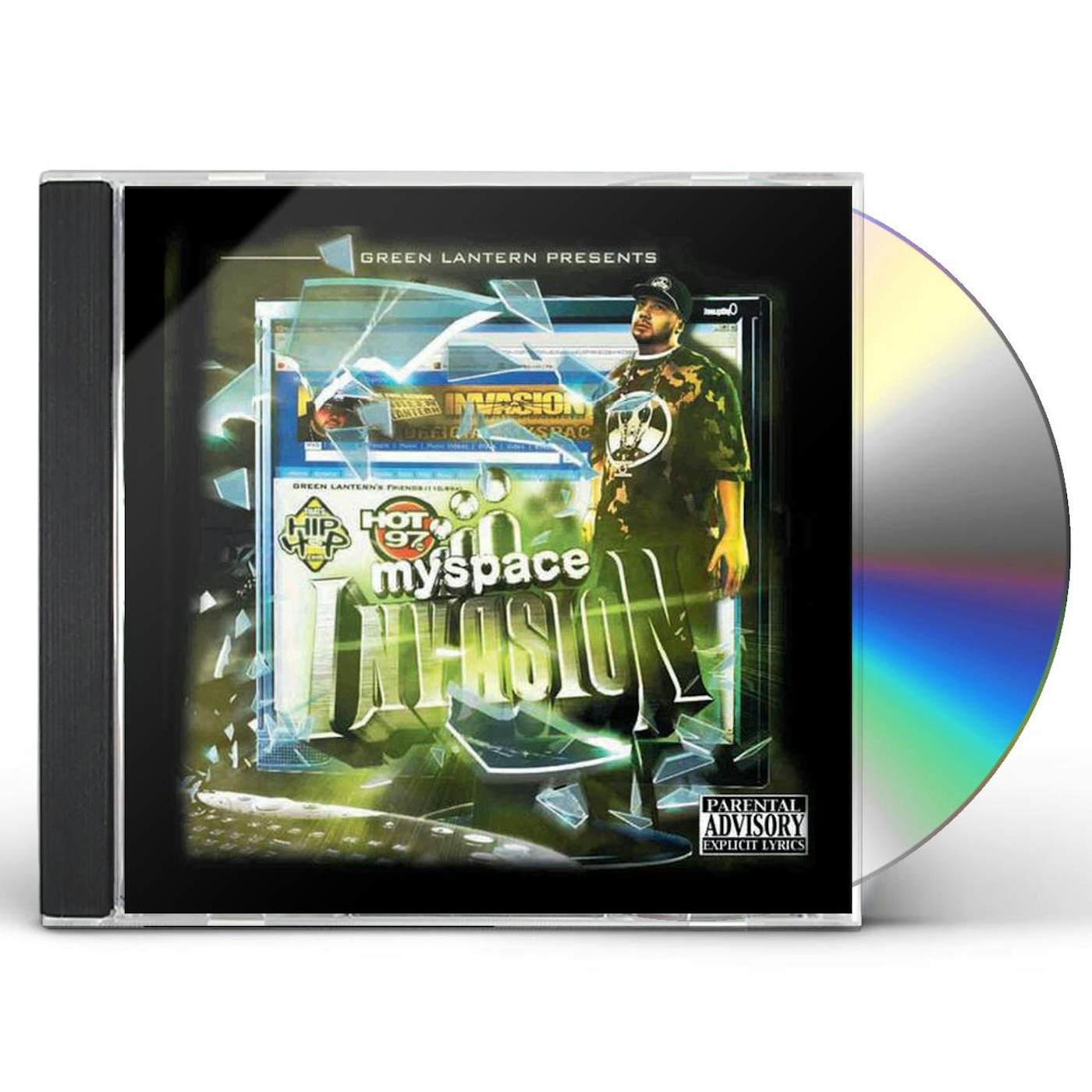 DJ Green Lantern MYSPACE INVASION CD