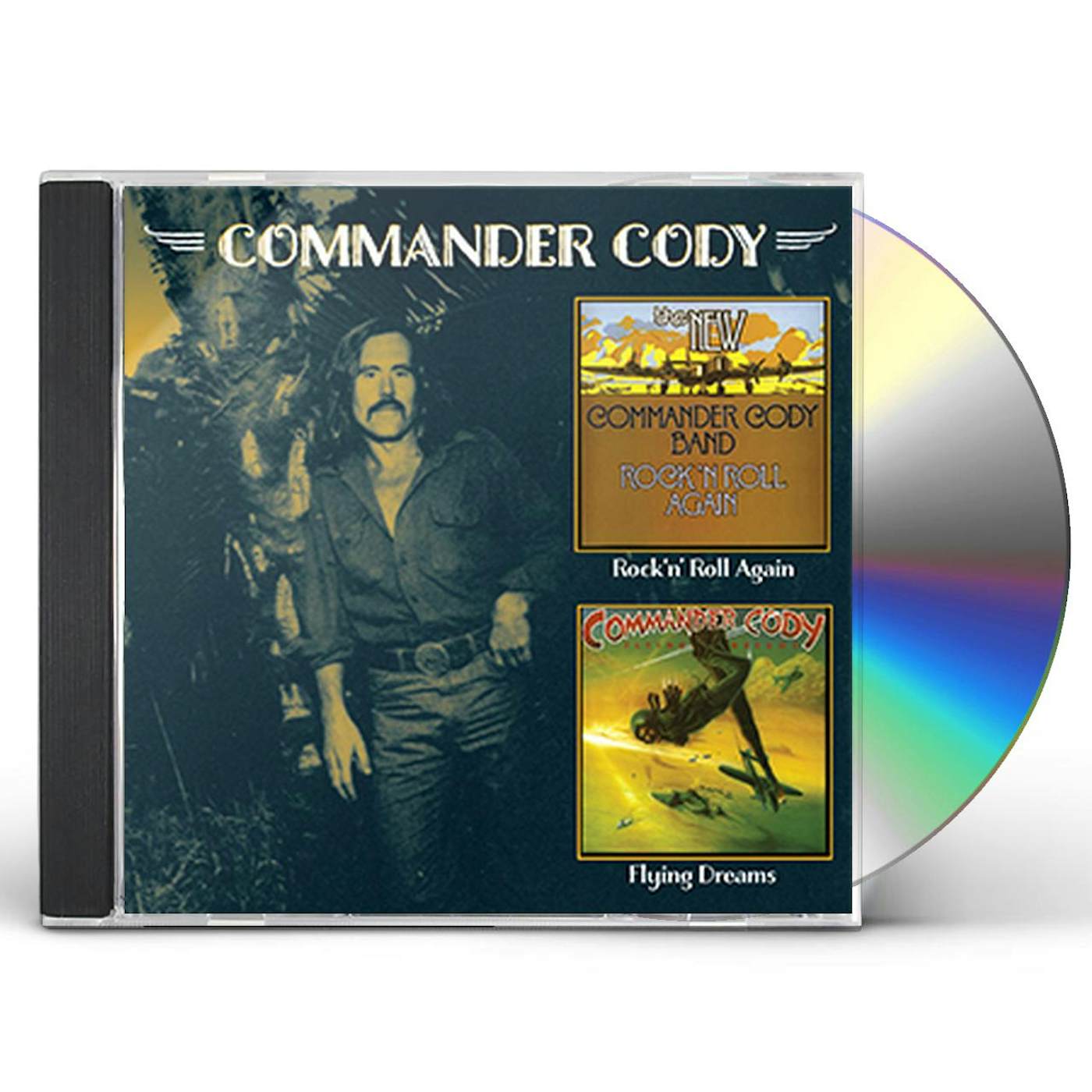 Commander Cody ROCK N ROLL AGAIN / FLYING DREAMS CD