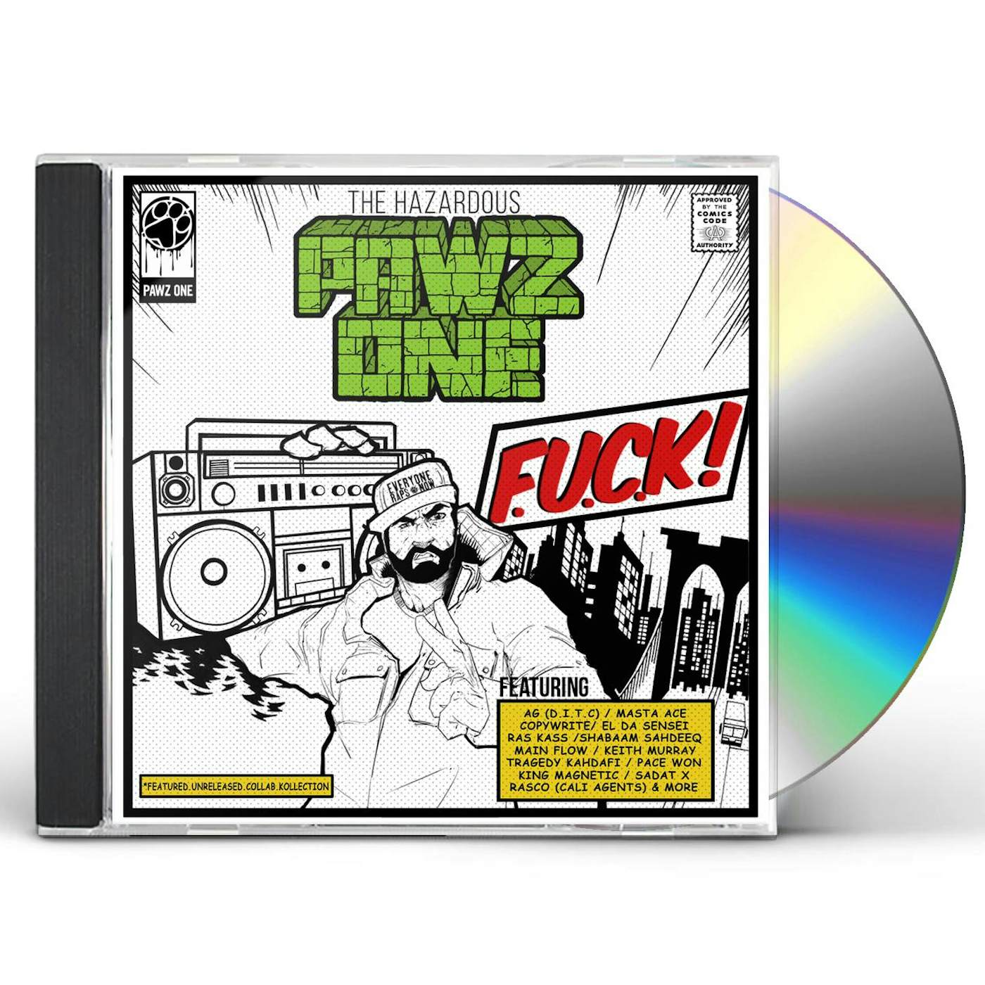 Pawz One F.U.C.K. (FEATURED UNRELEASED COLLAB KOLLECTION) CD
