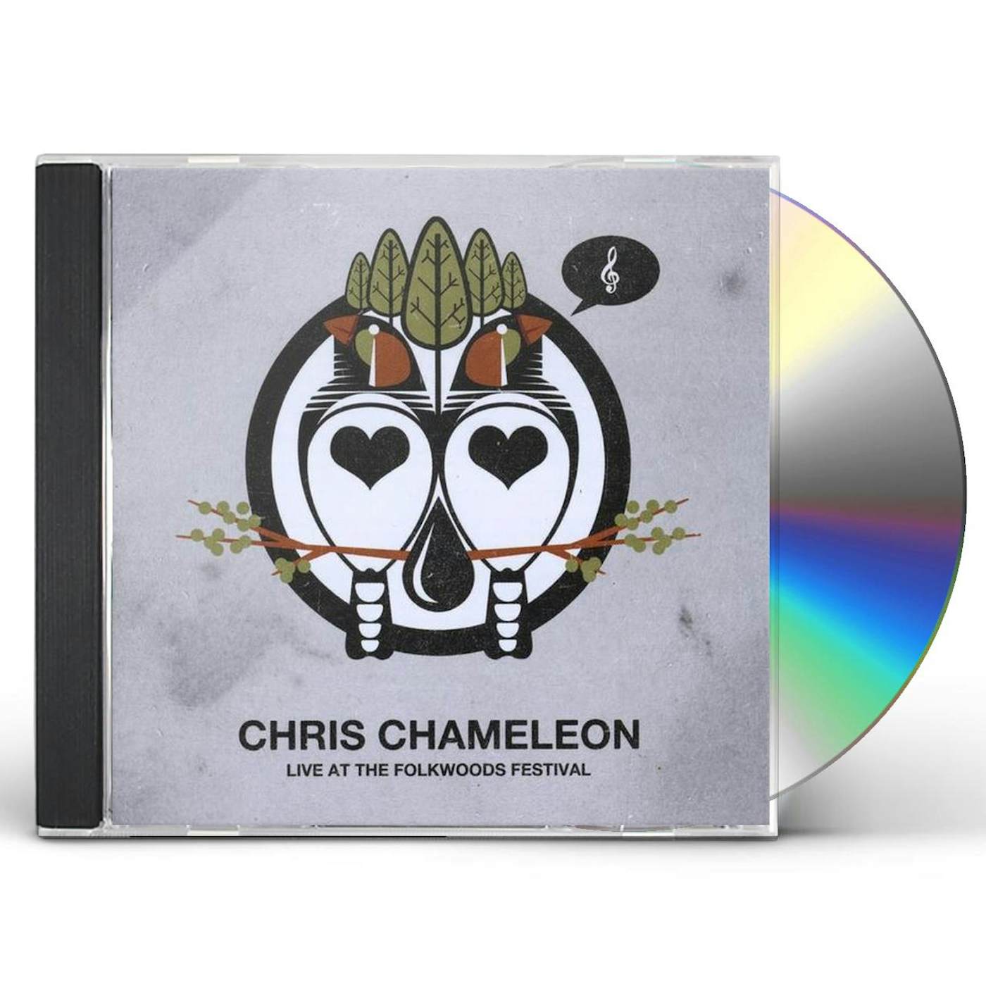 Chris Chameleon LIVE AT THE FOLKWOODS FESTIVAL CD