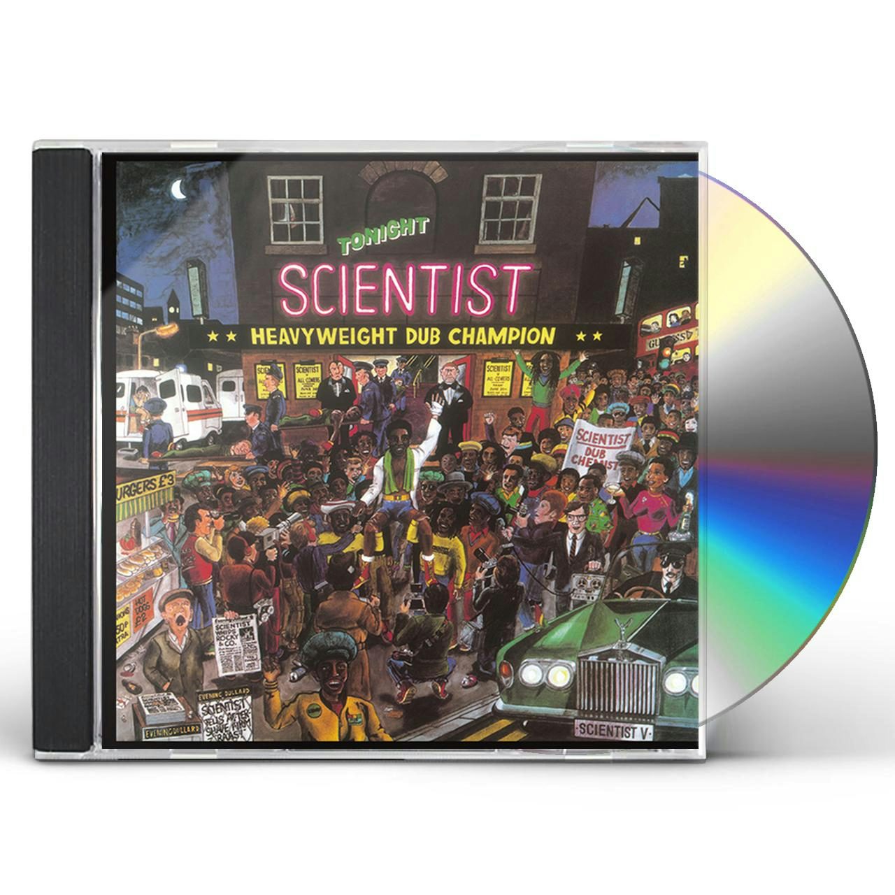 Scientist HEAVYWEIGHT DUB CHAMPION CD