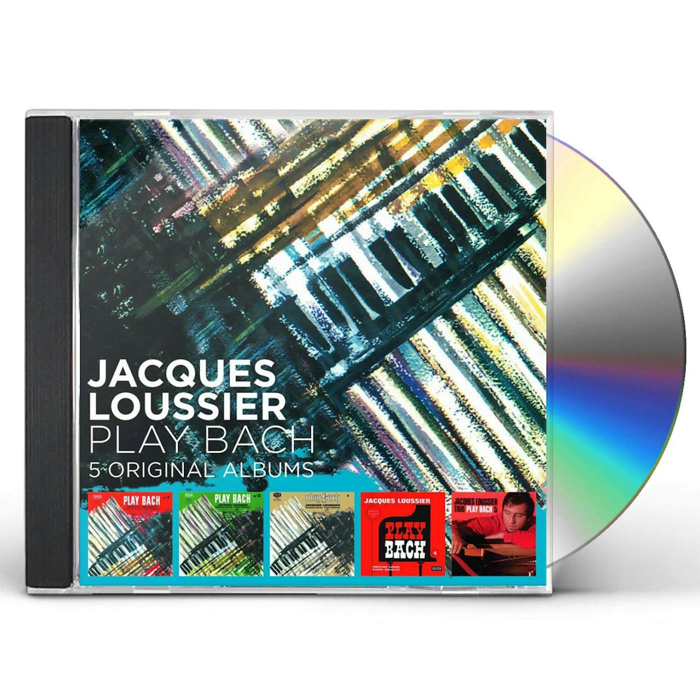 Jacques Loussier 5 ORIGINAL ALBUMS CD