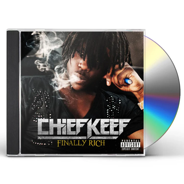 Chief Keef FINALLY RICH CD Chief keef finally rich cd