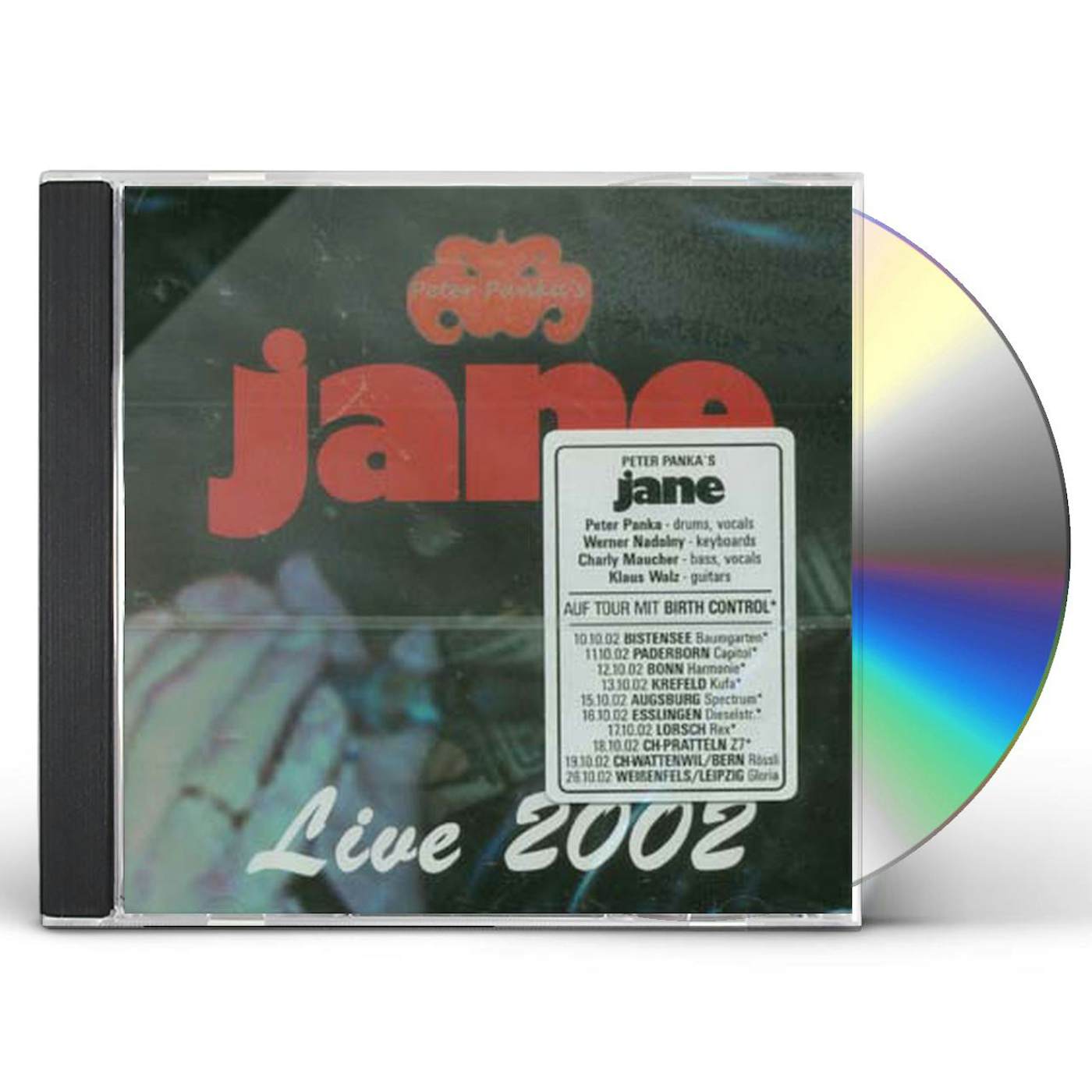 Jane LIVE 2002 CD