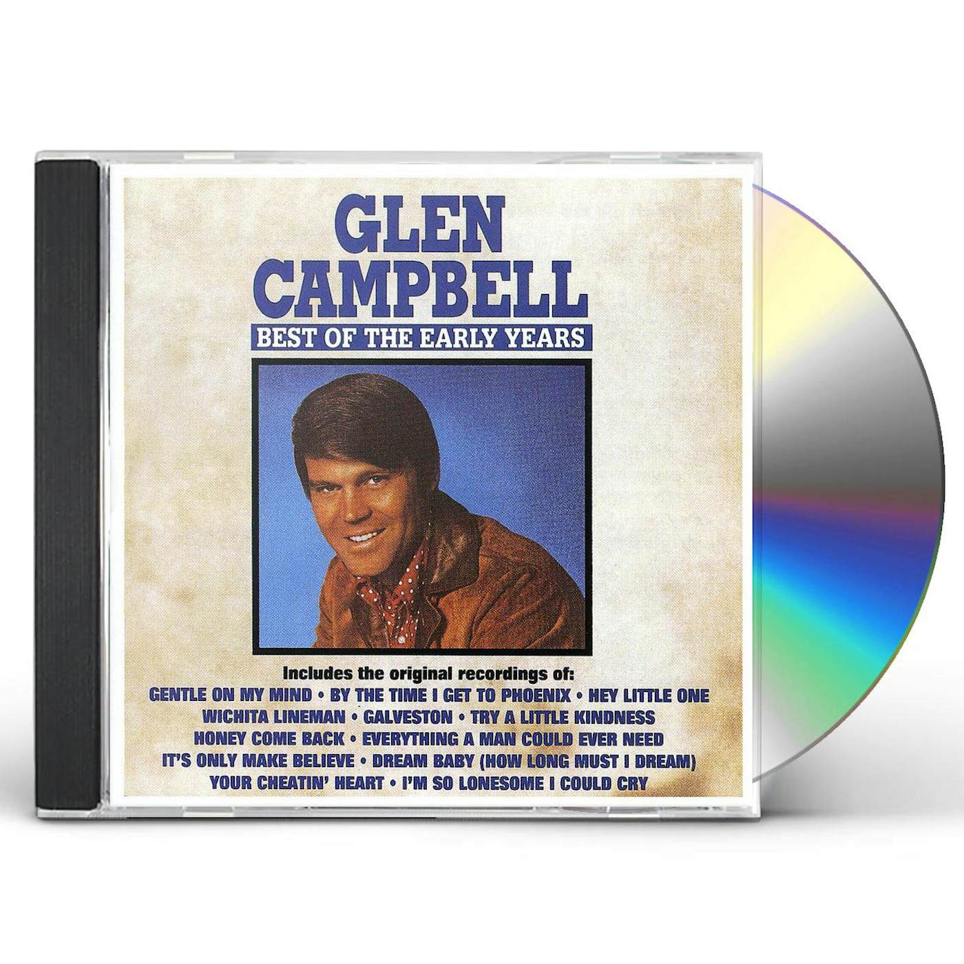Glen Campbell BEST OF THE EARLY YEARS CD