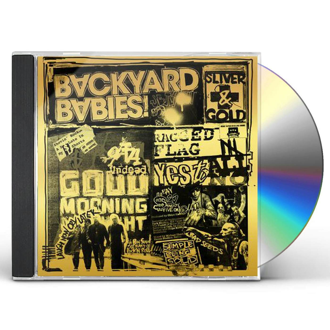 Backyard Babies SLIVER & GOLD CD
