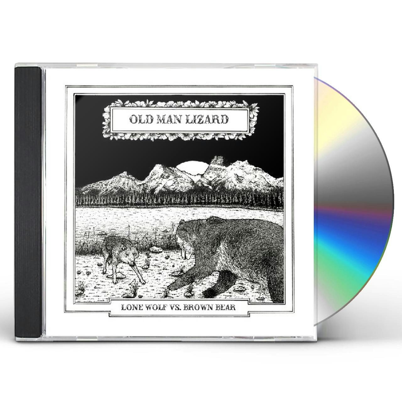 Old Man Lizard LONE WOLF VS BROWN FEAR CD