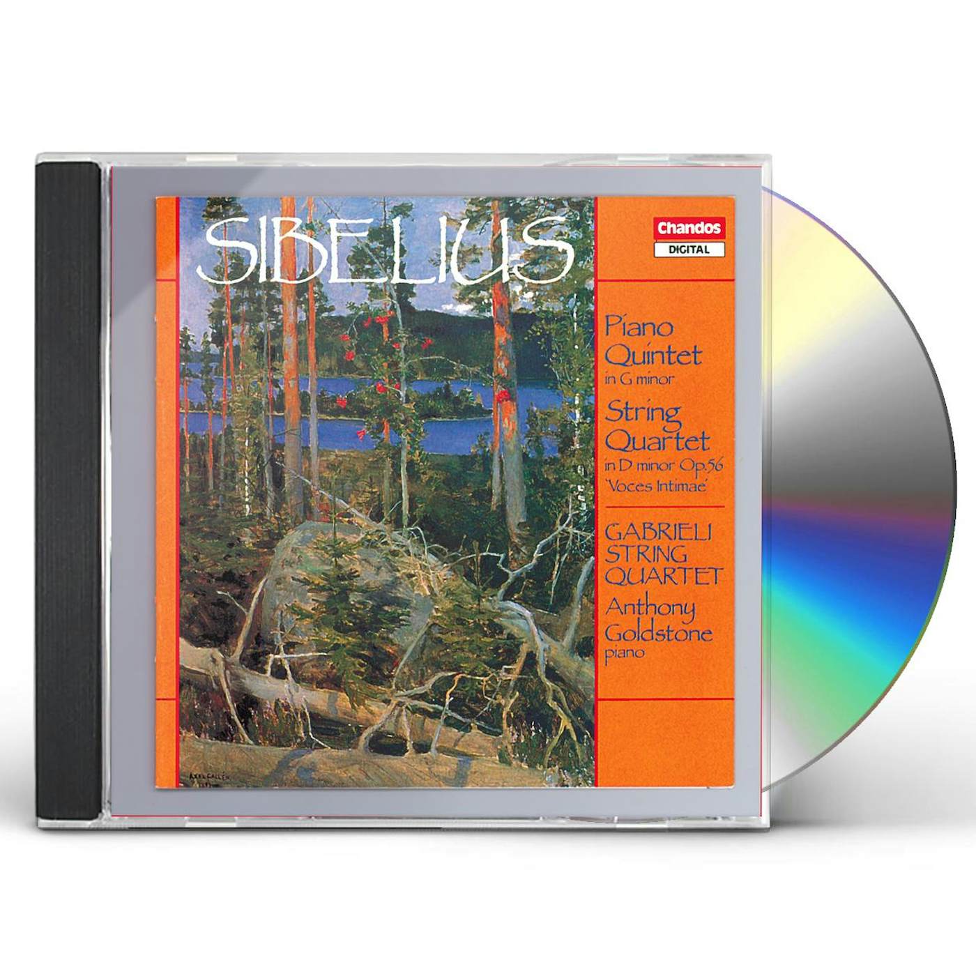 Sibelius PIANO QUINTET / STRING QUARTET CD