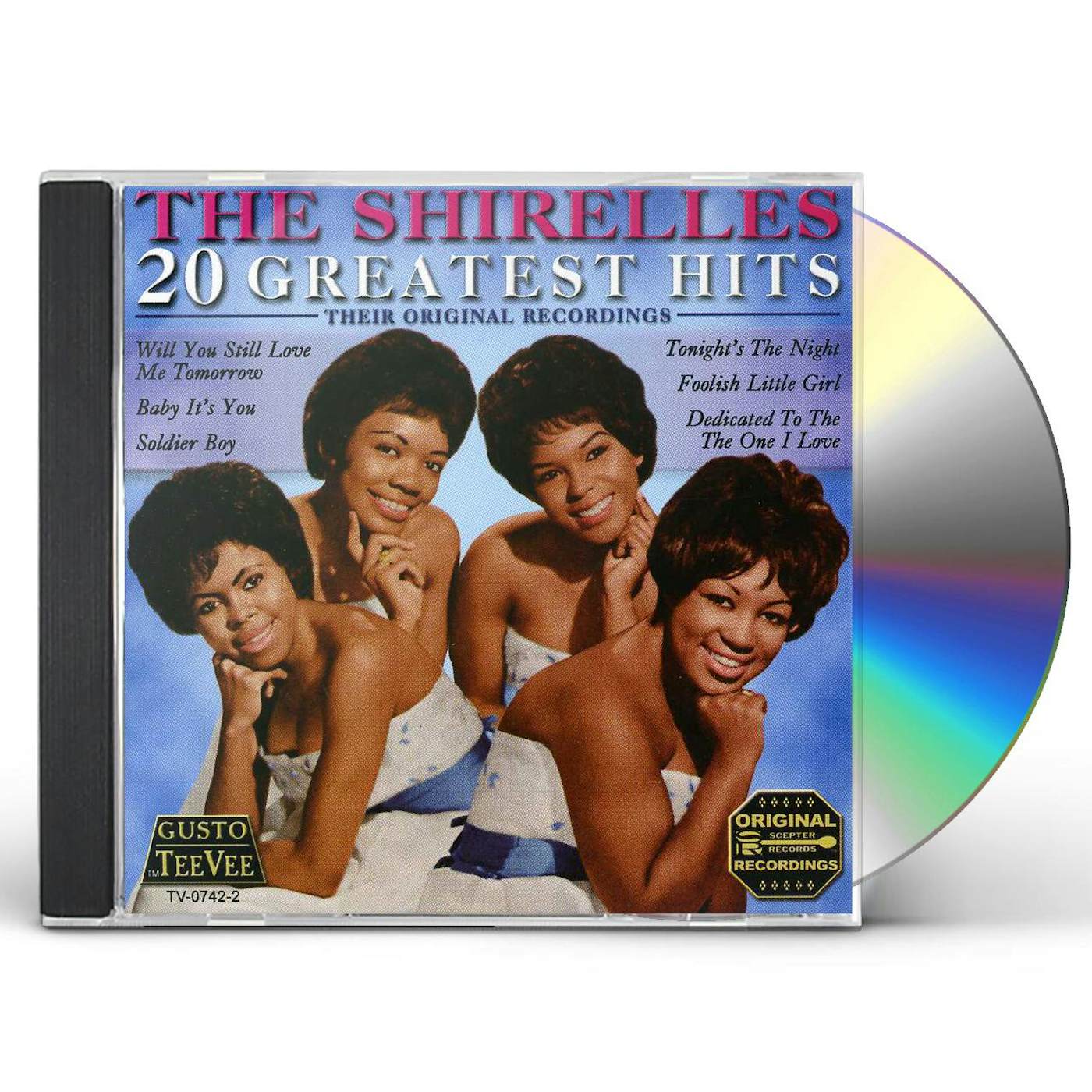 The Shirelles 20 GREATEST HITS CD