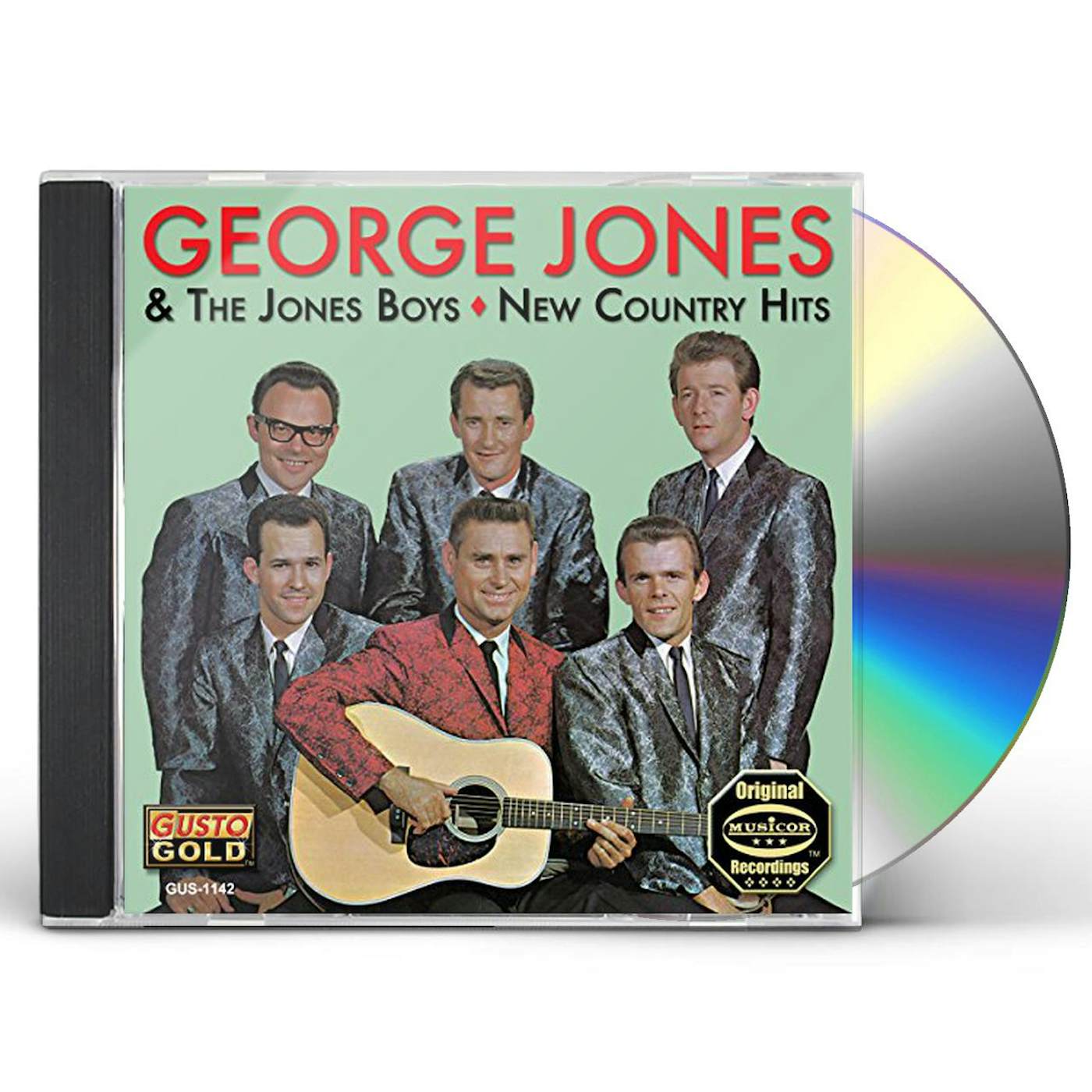 George Jones NEW COUNTRY HITS CD
