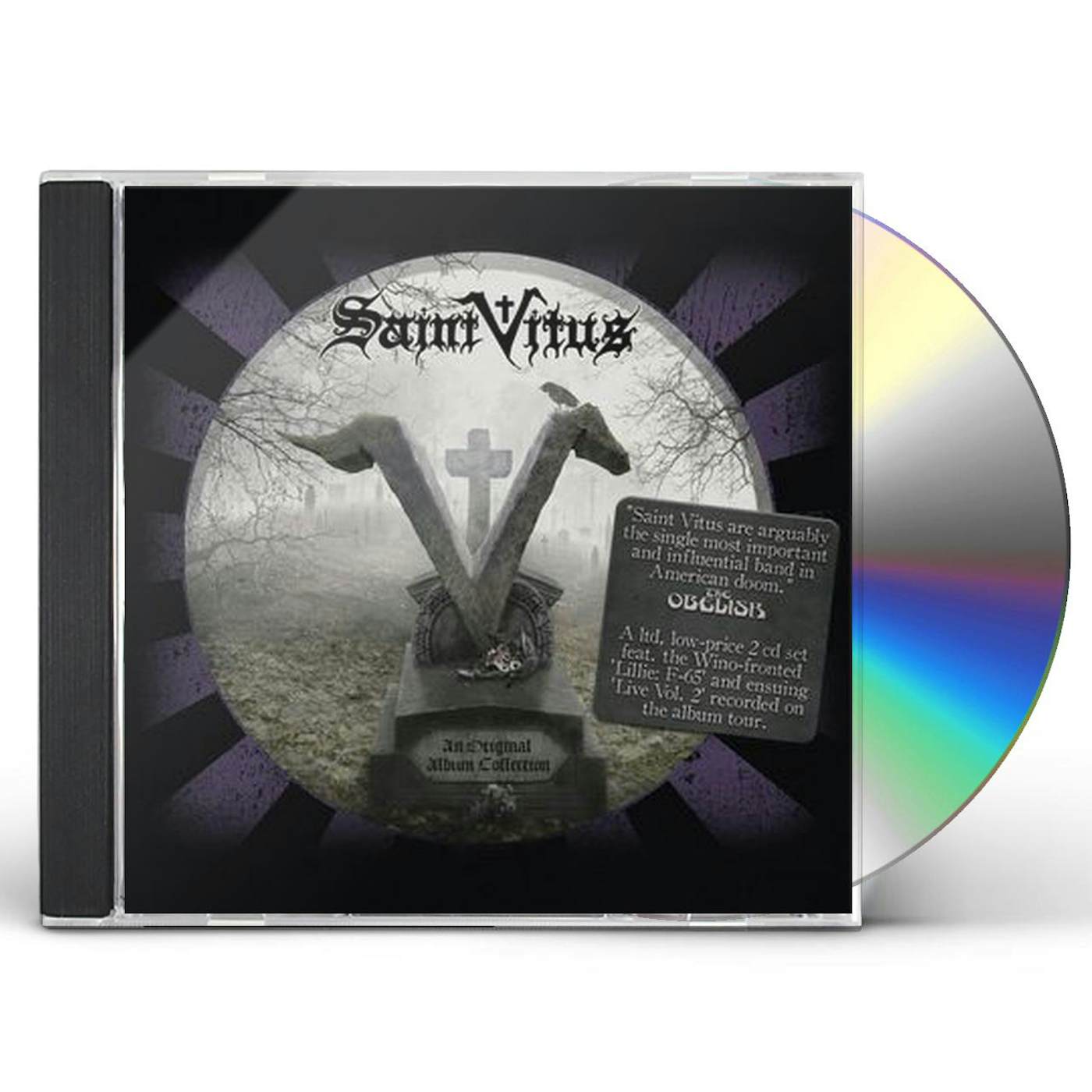 Saint Vitus AN ORIGINAL ALBUM COLLECTION: LILLIE: F-65 + LIVE CD