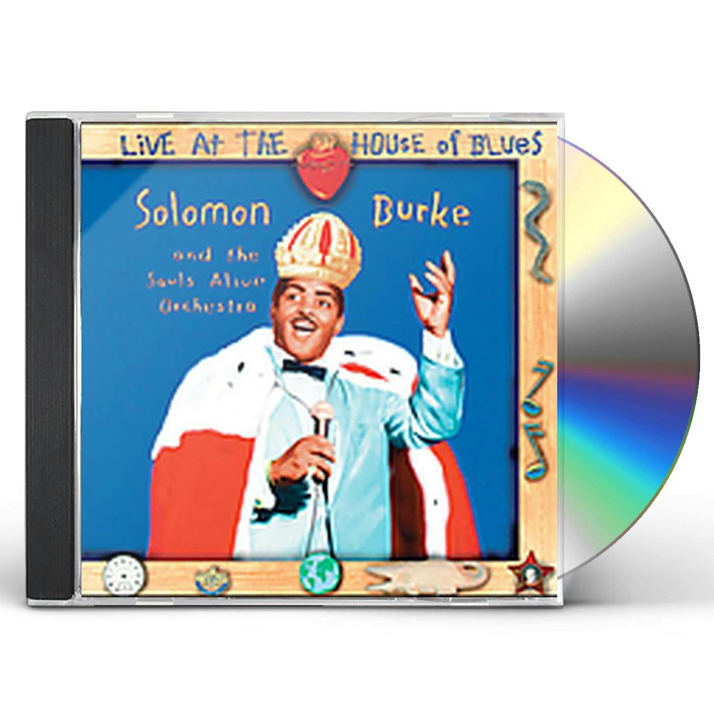Solomon Burke LIVE AT THE HOUSE OF BLUES CD