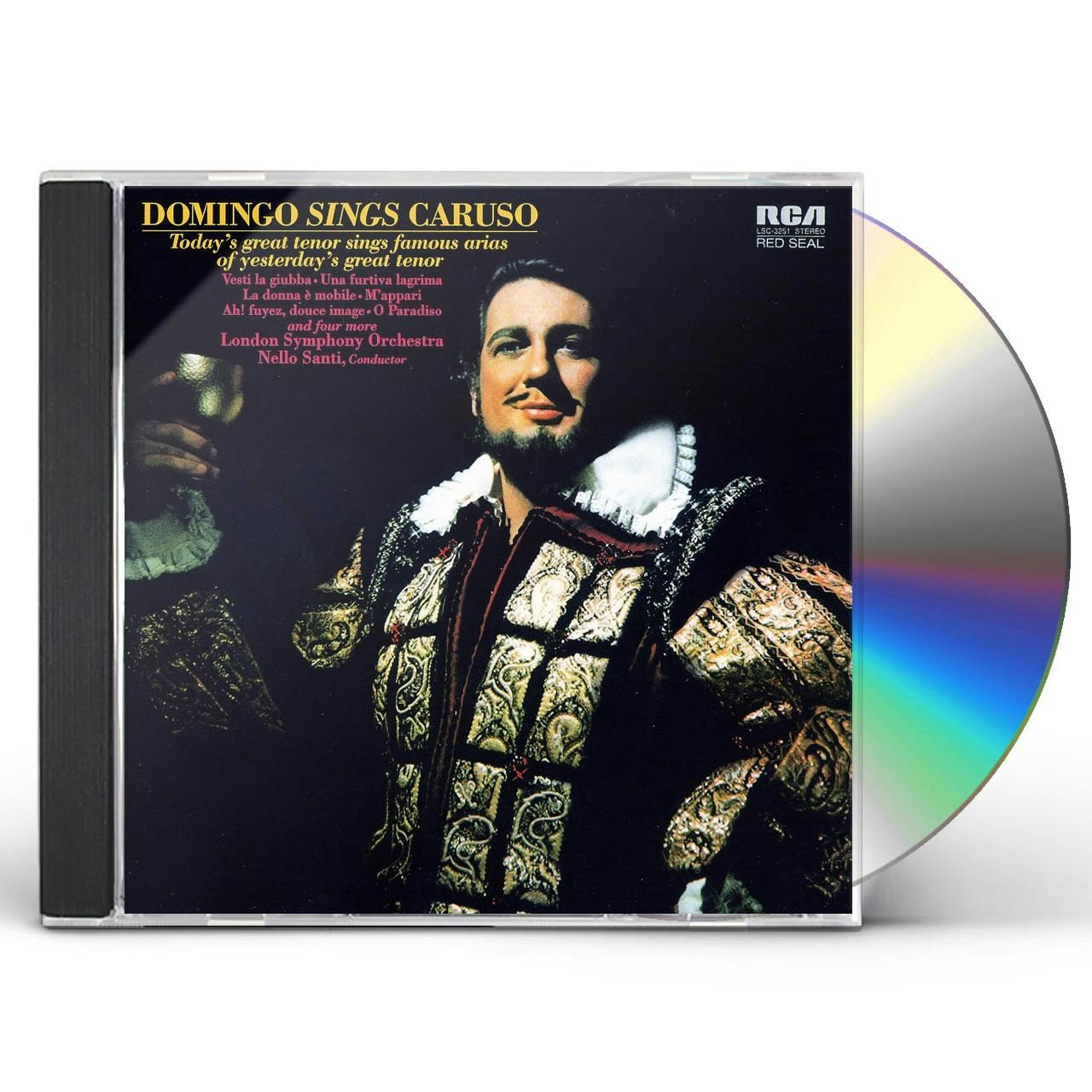 PLACIDO DOMINGO DOMINGO SINGS CARUSO CD