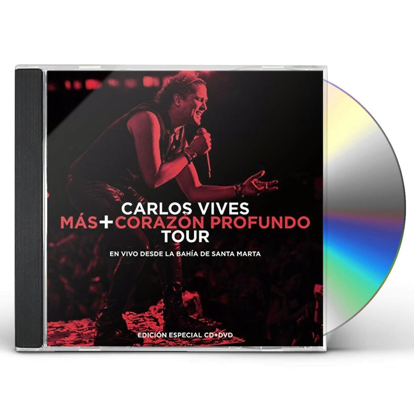 Carlos Vives MAS + CORAZON PROFUNDO TOUR: EN VIVO DESDE LA BAHI CD