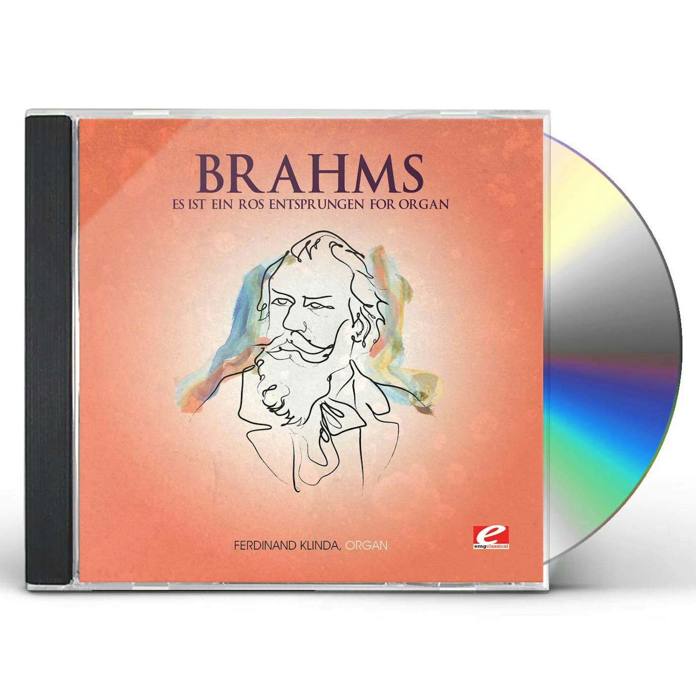 Johannes Brahms ES IST EIN ROS ENTSPRUNGEN FOR ORGAN CD