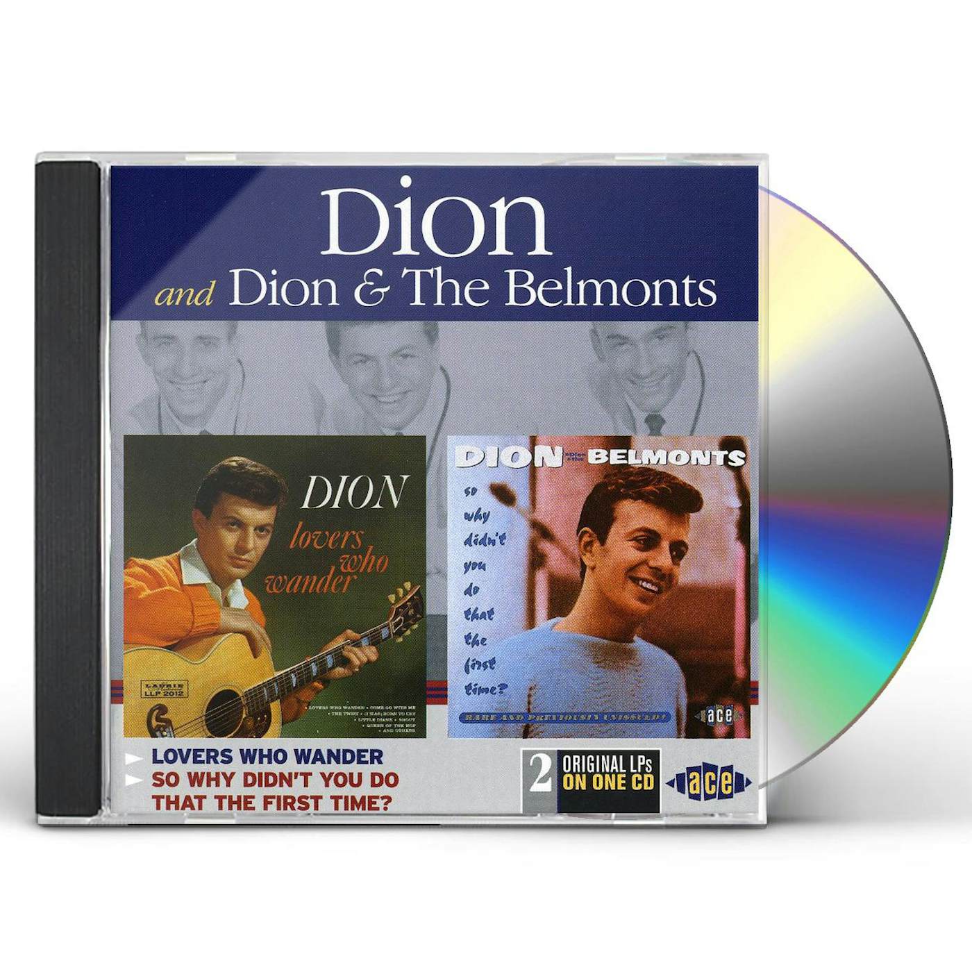 Dion & The Belmonts LOVERS WHO WANDER / SO WHY DIDN'T YOU DO THAT CD