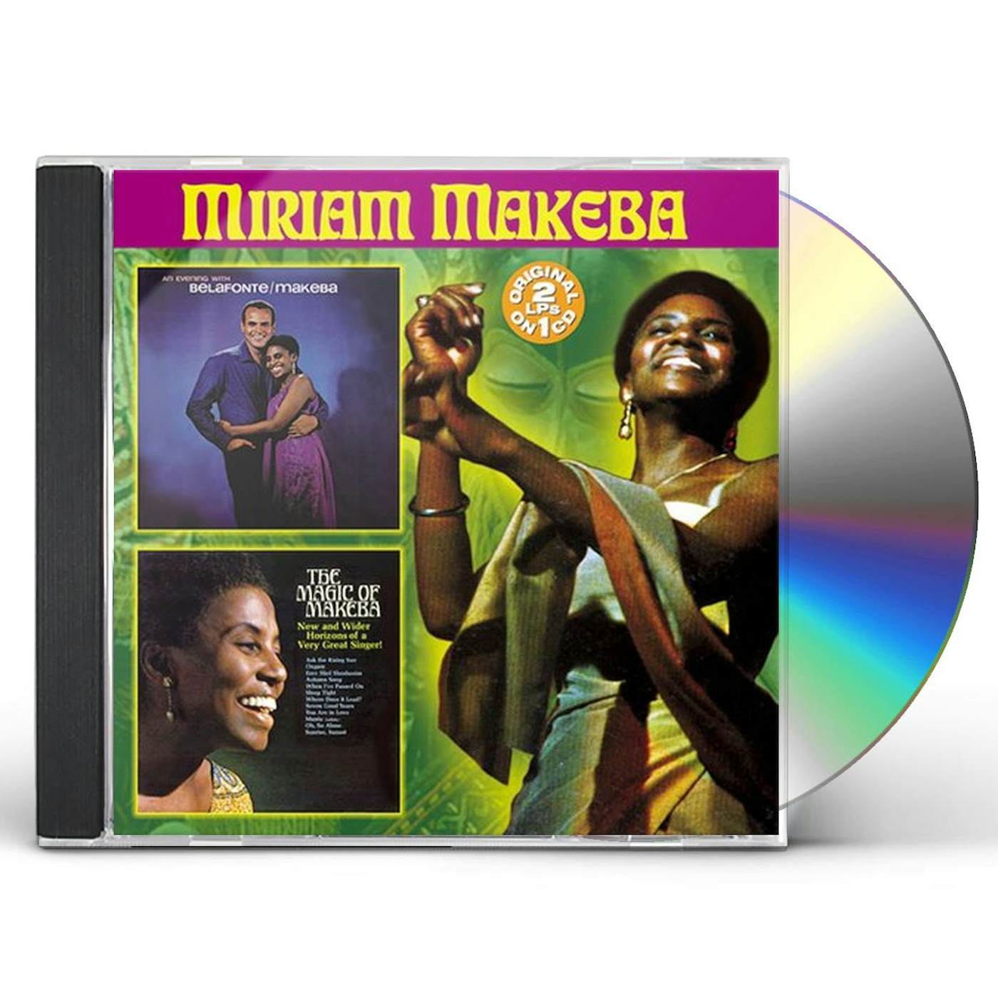 EVENING WITH MIRIAM MAKEBA / MAGIC OF MIRIAM CD