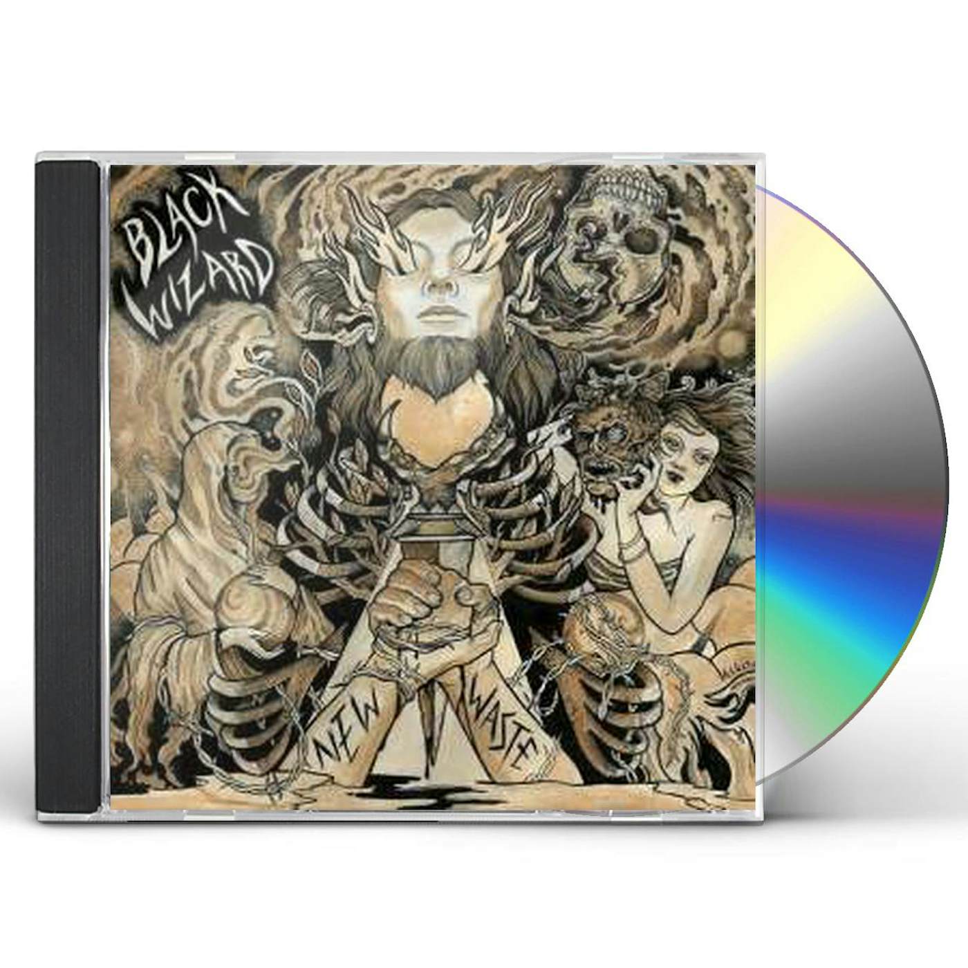 Black Wizard NEW WASTE CD