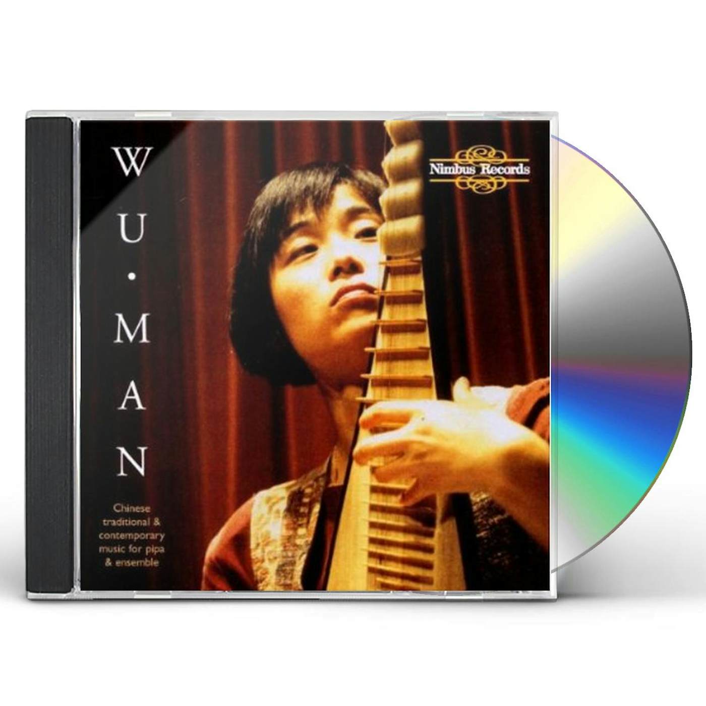 Wu Man MUSIC FOR CHINESE PIPA & TRADITIONAL CONTEMPORARY CD