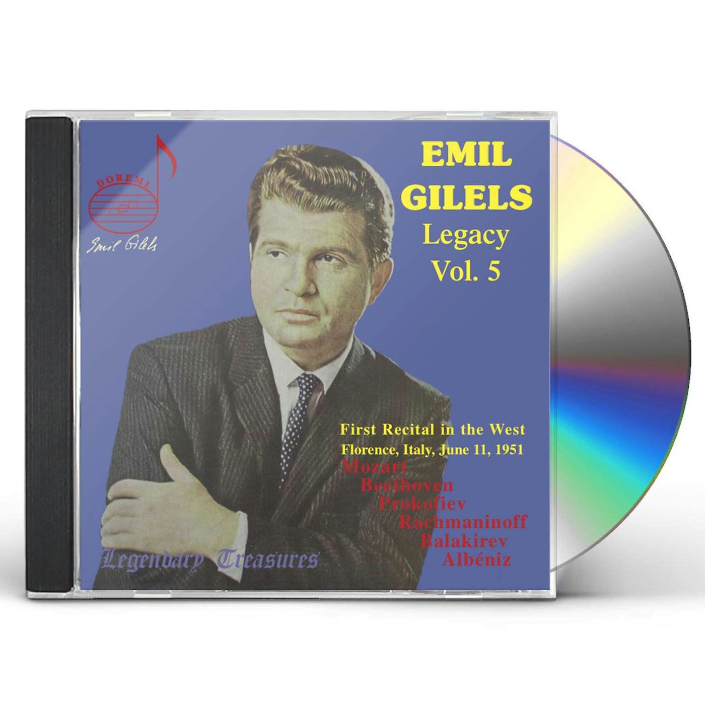 Emil Gilels LEGACY 5 CD
