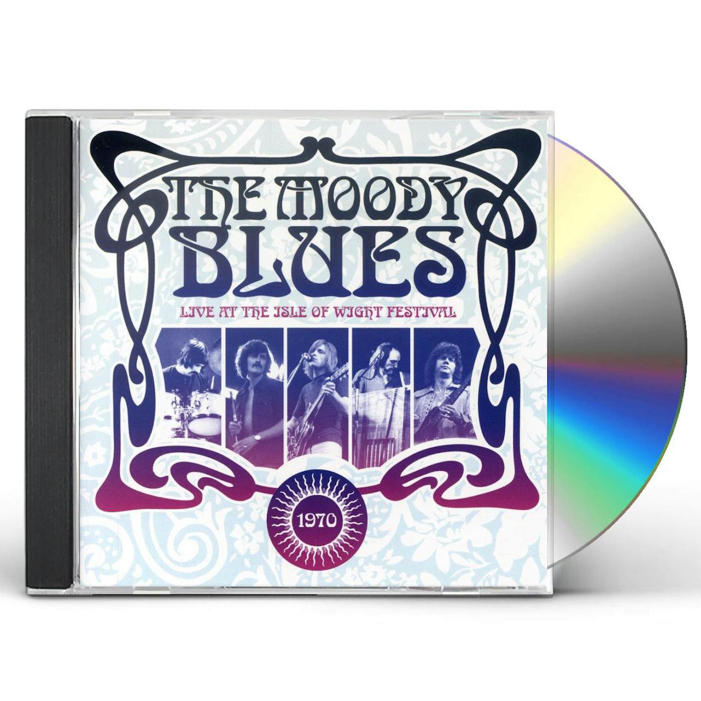 The Moody Blues LIVE AT THE ISLE OF WIGHT FESTIVAL 1970 CD