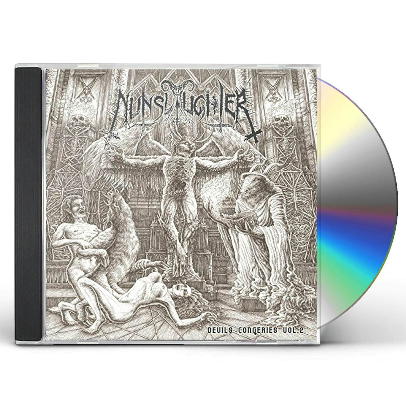 Nunslaughter DEVIL'S CONGERIES 2 CD