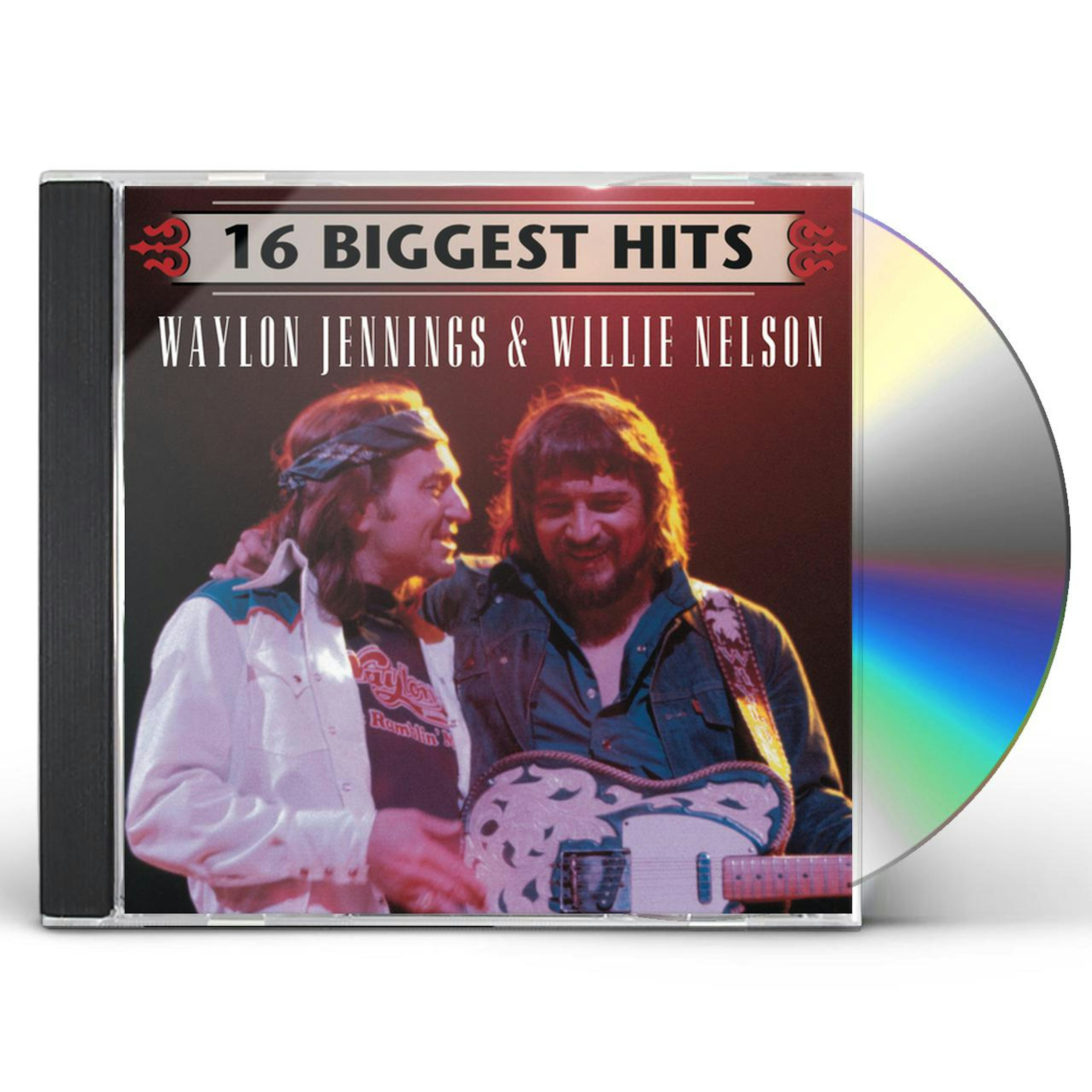 16 Biggest Hits Waylon Jennings & Willie Nelson CD