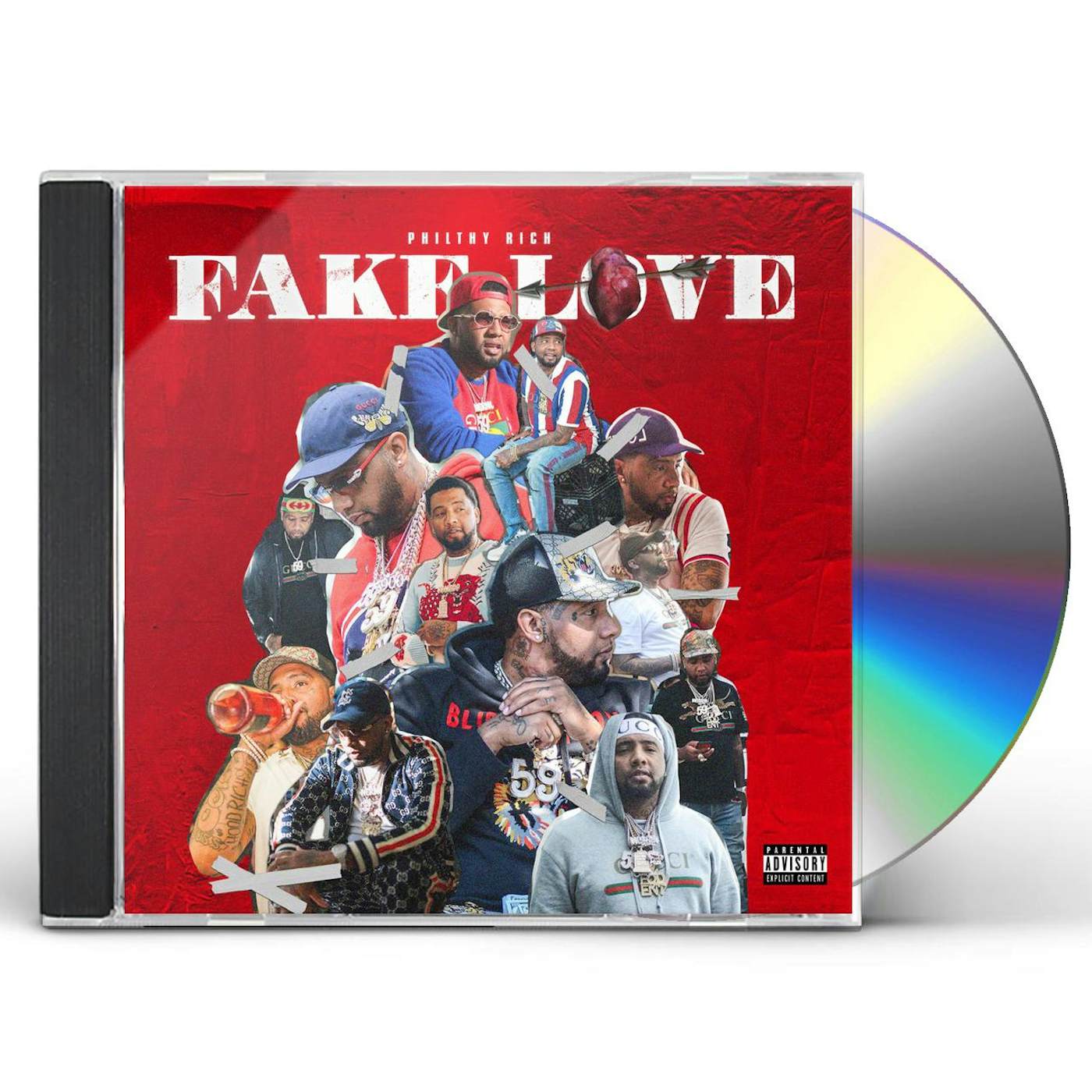 Philthy Rich FAKE LOVE CD