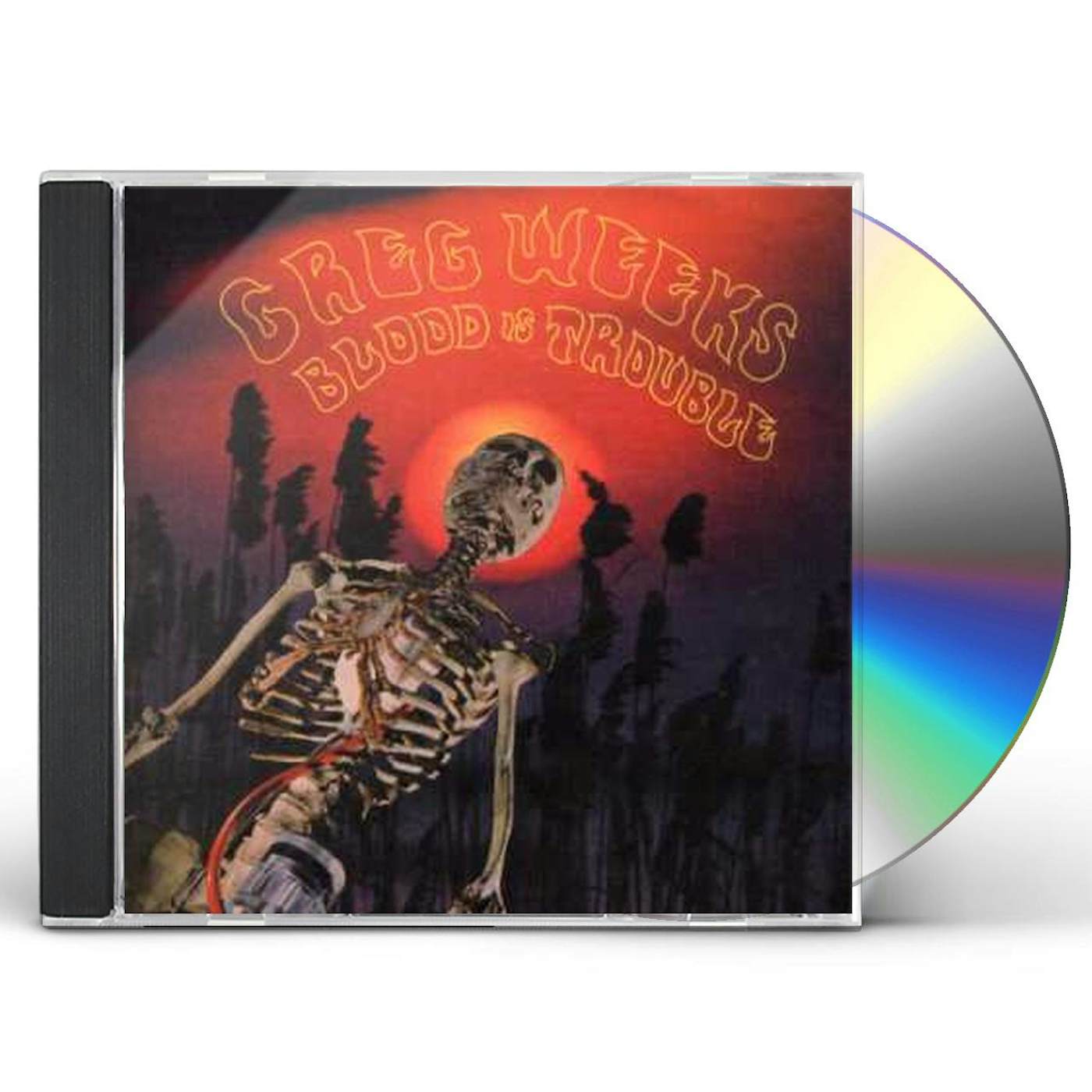 Greg Weeks BLOOD IS TROUBLE CD