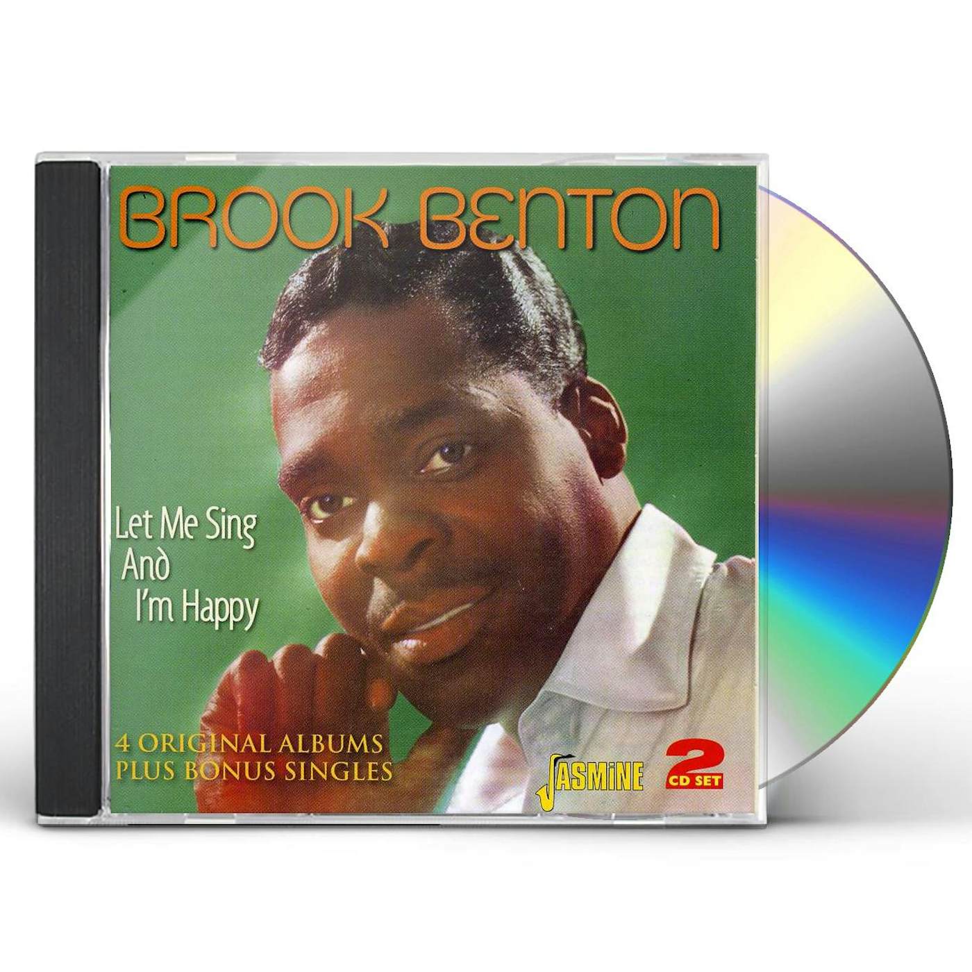 Brook Benton LET ME SING & I'M HAPPY CD