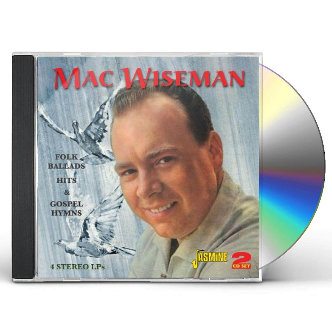Mac Wiseman FOLK BALLADS HITS & GOSPEL HYMNS CD