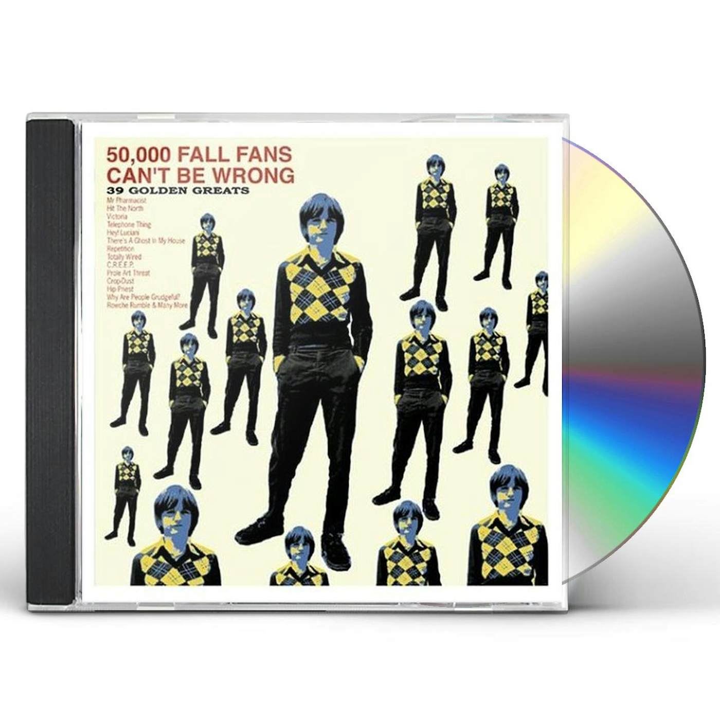 50,000 The Fall FANS CAN'T BE WRONG: 39 GOLDEN GREATS CD