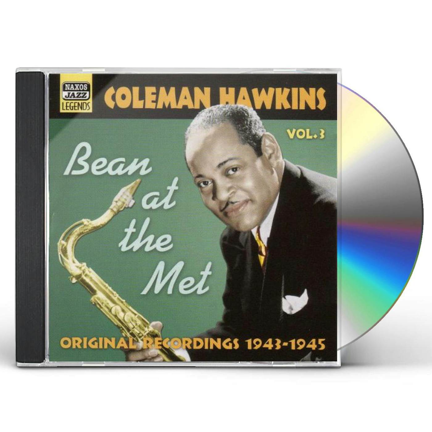 Coleman Hawkins VOL. 3-BEAN AT THE MET CD