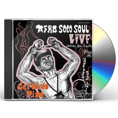 Geraldo Pino Afro Soco Soul Live CD
