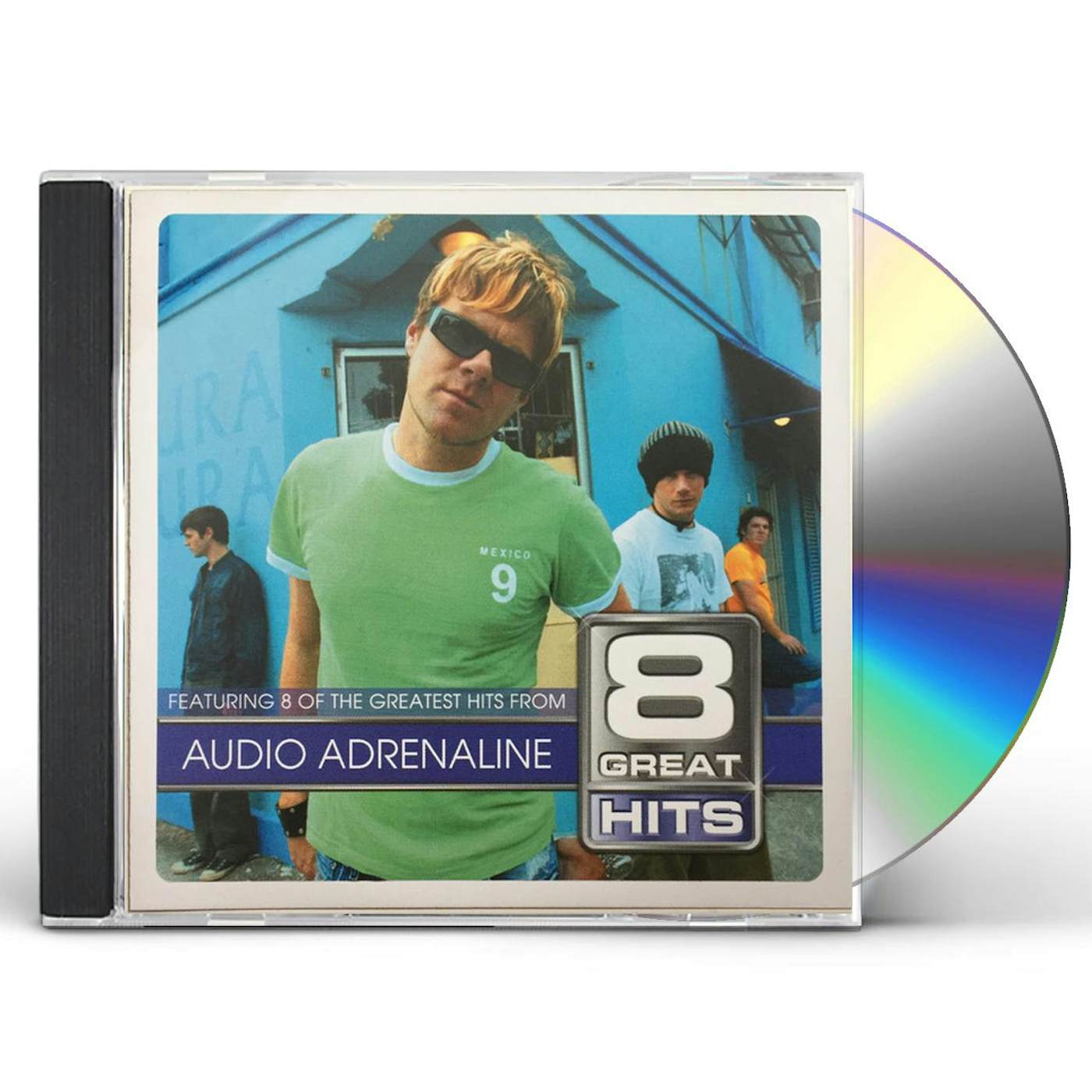Audio Adrenaline 8 GREAT HITS CD