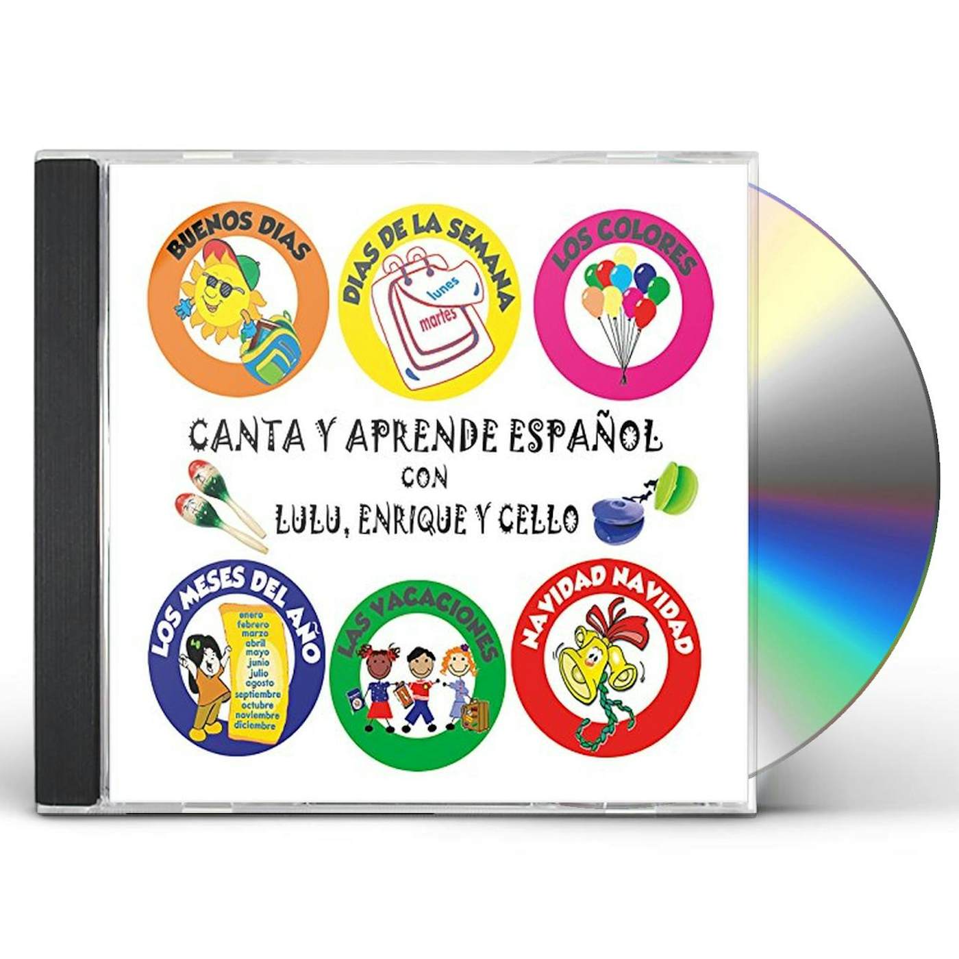 CANTA Y APRENDE ESPANOL CON LULU / ENRIQUE Y CELLO CD