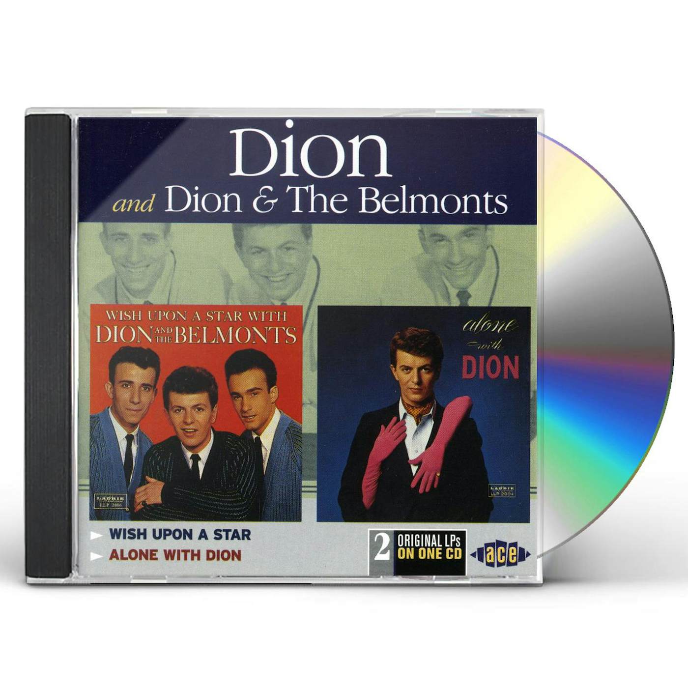 Dion & The Belmonts WISH UPON A STAR / ALONE WITH DION CD