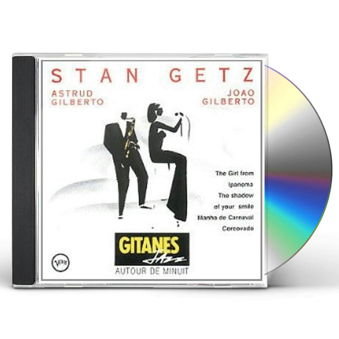 Stan Getz & Joao Gilberto AUTOUR DE MINUIT CD