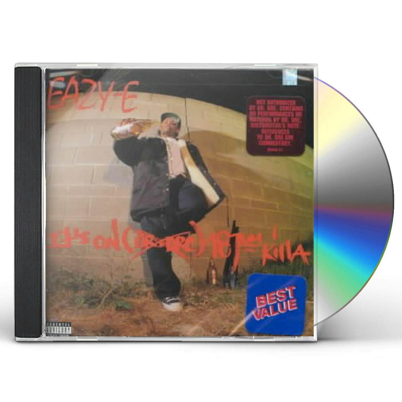 Eazy-E IT'S ON (DR DRE) 187UM KILLA CD