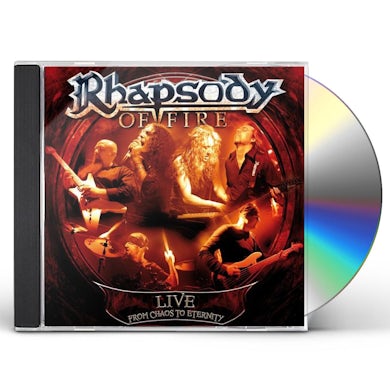 Rhapsody Of Fire LIVE-FROM CHAOS TO ETERNITY CD