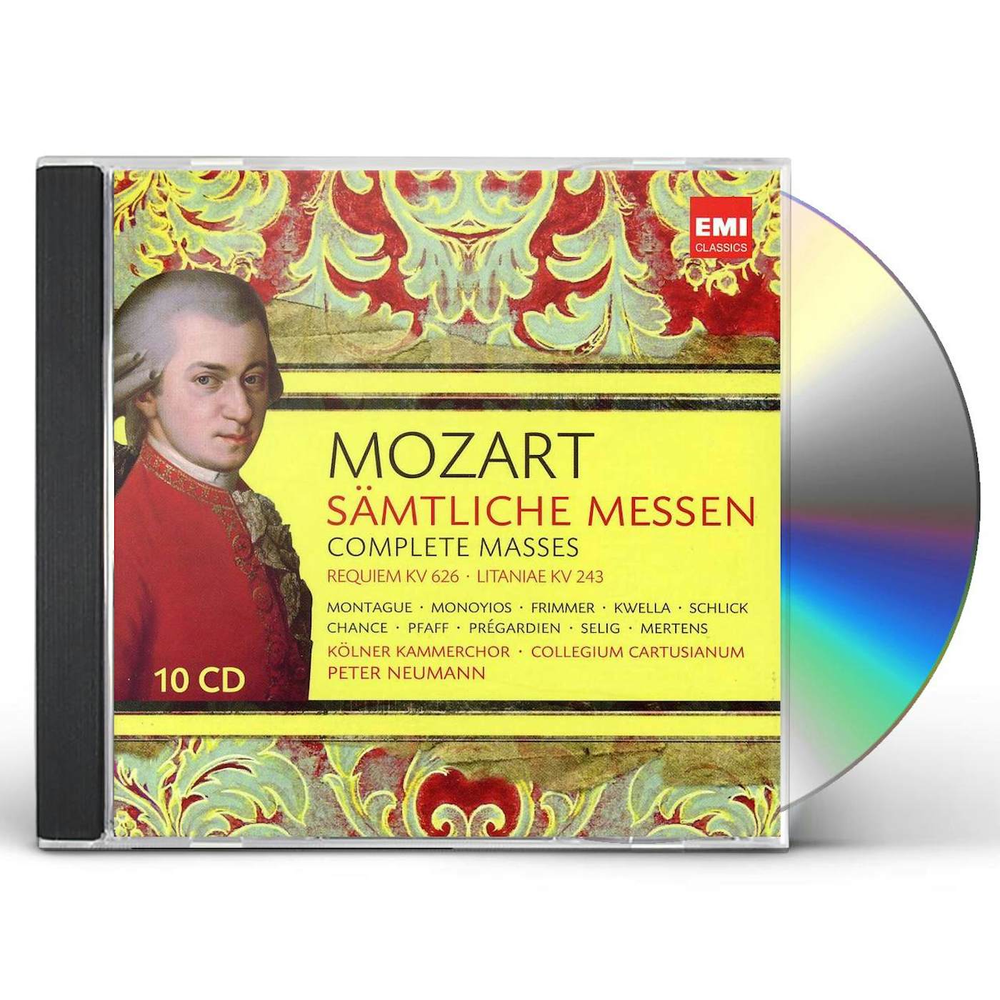 W.A. Mozart COMPLETE MASSES CD