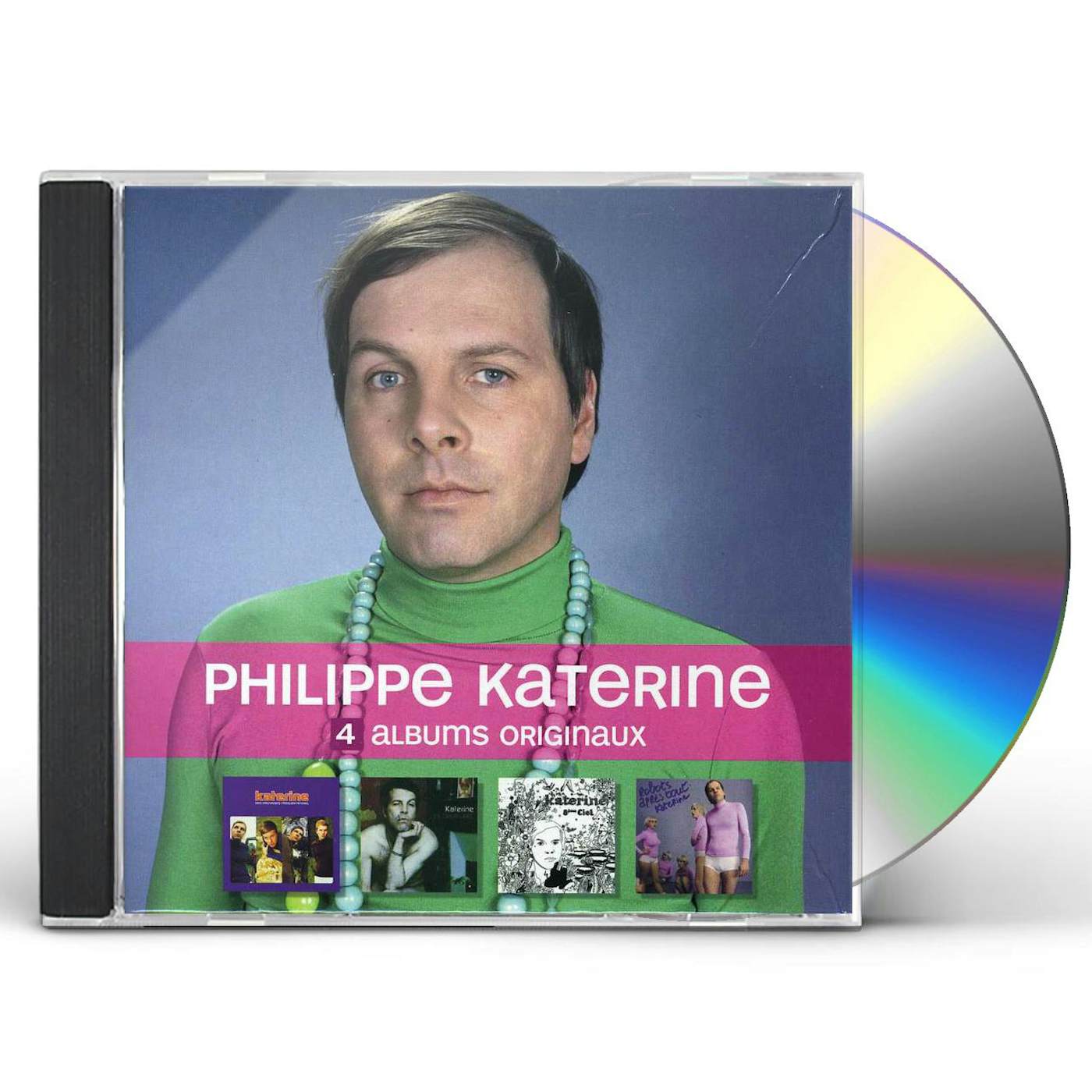 Philippe Katerine 4 ALBUMS ORIGINAUX CD