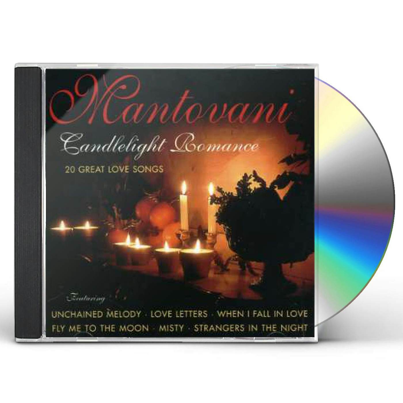 Mantovani & His Orchestra CANDLELIGHT ROMANCE CD