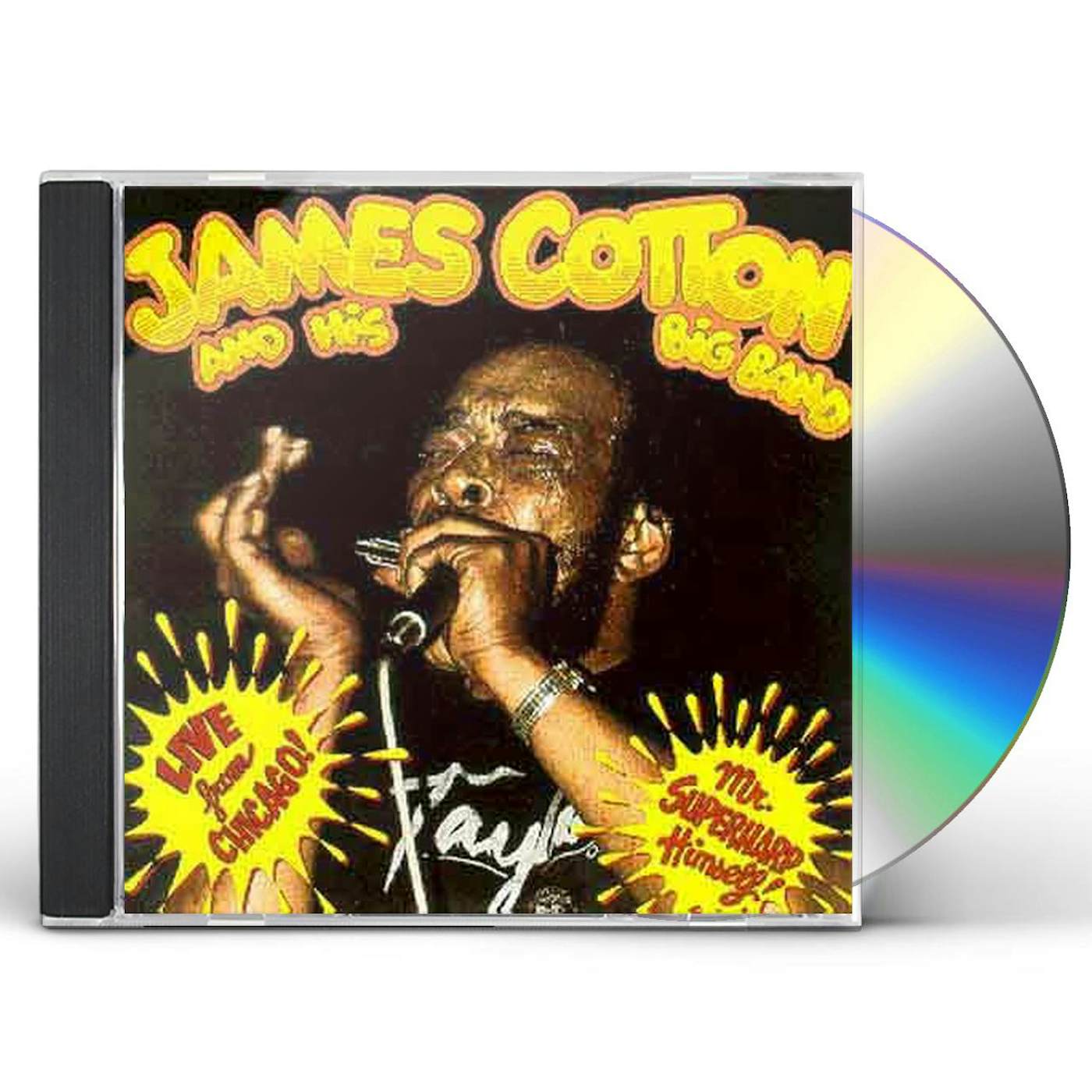 James Cotton LIVE FROM CHICAGO - MR SUPERHARP HIMSELF CD