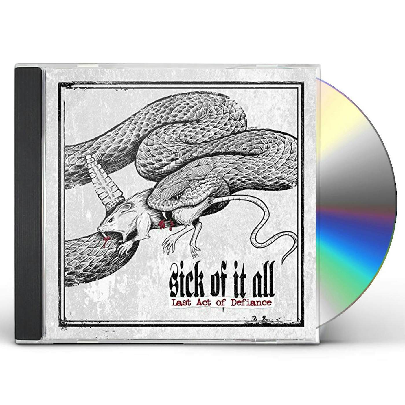 Sick Of It All LAST ACT OF DEFIANCE CD