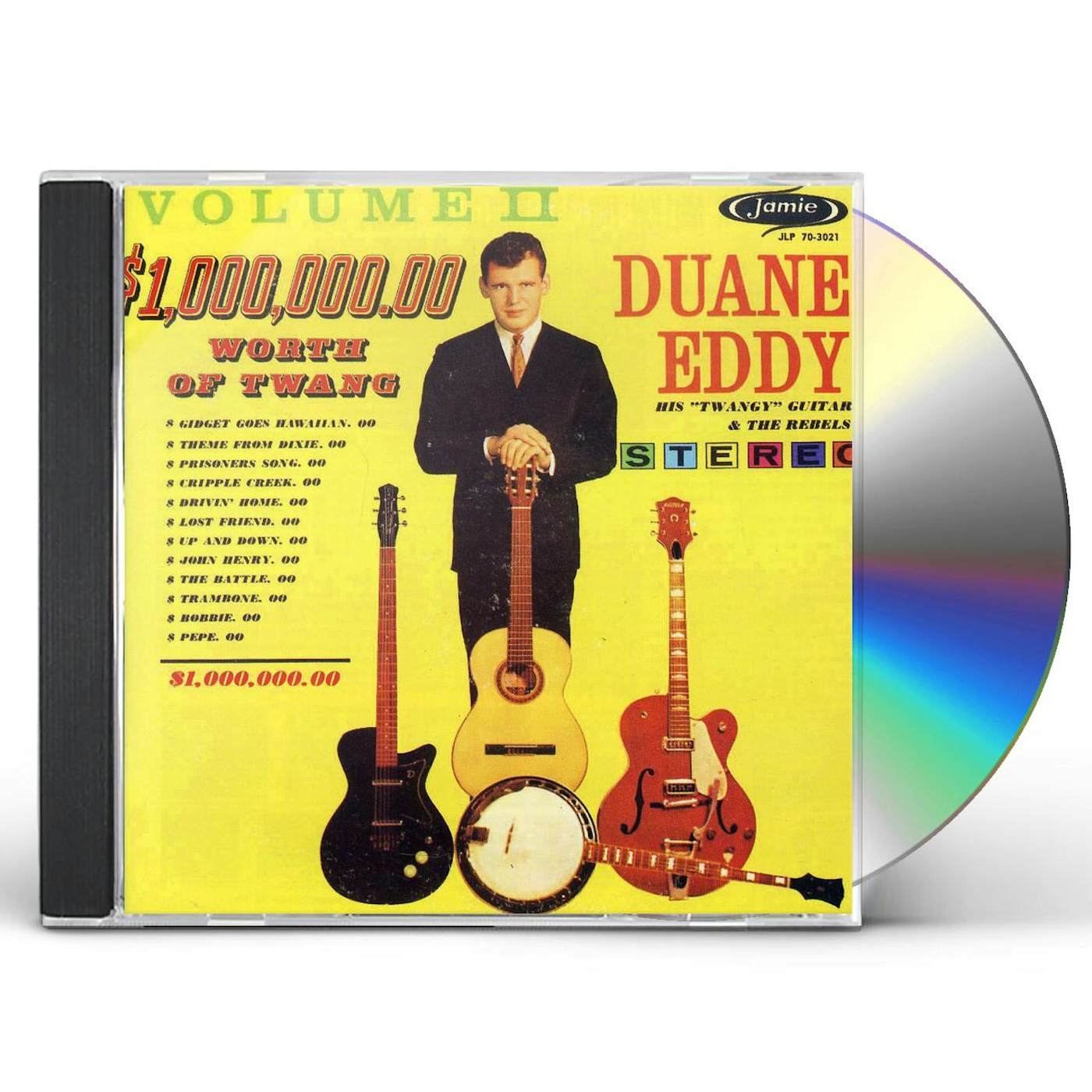 Eddy Duane $1 000 000.00 WORTH OF TWANG 2 CD